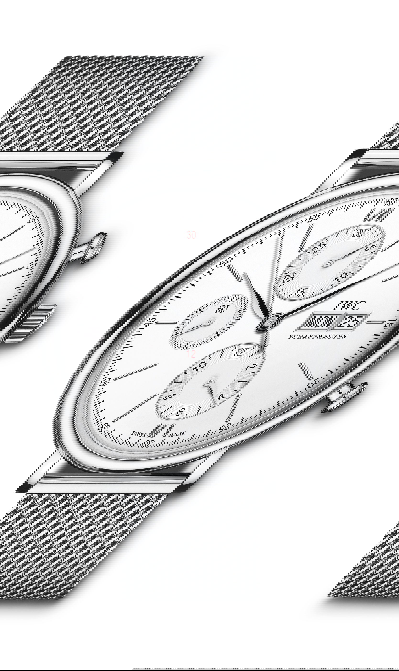 IWC Schaffhausen Portofino Chronograph luxury timepiece - detailed view