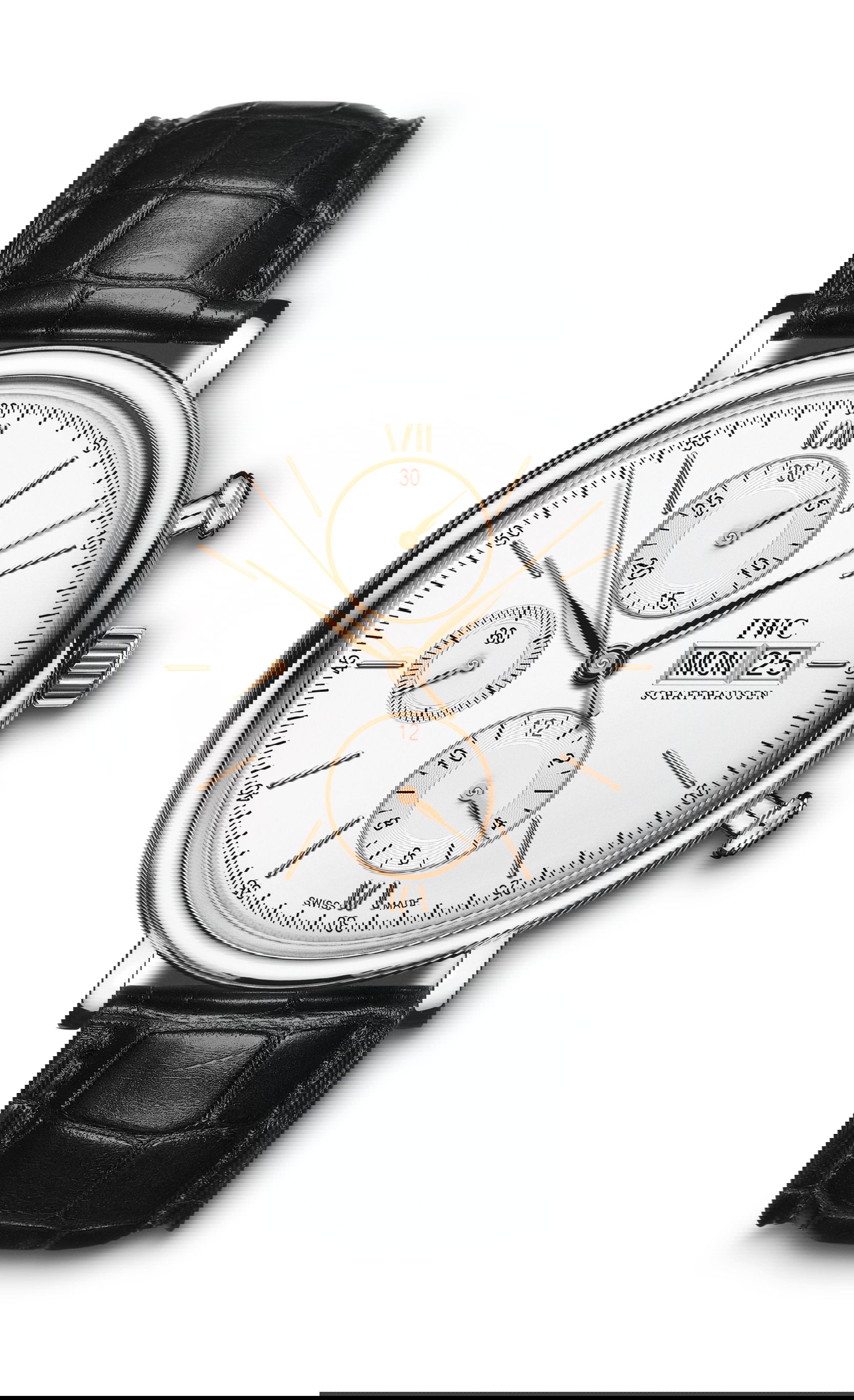 IWC Schaffhausen Portofino Chronograph luxury timepiece - detailed view