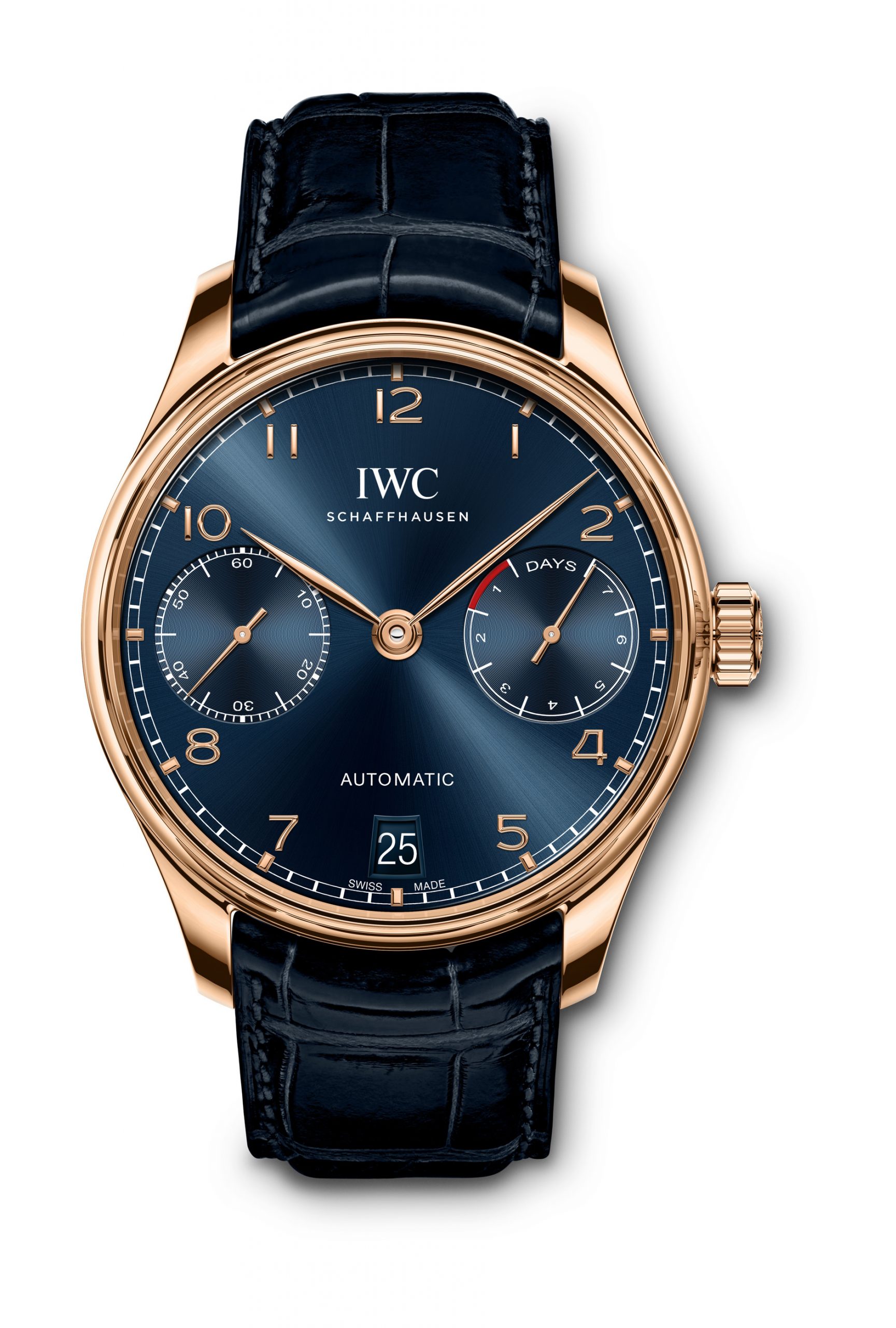 IWC Schaffhausen Portugieser Automatic Boutique Edition luxury timepiece - detailed view