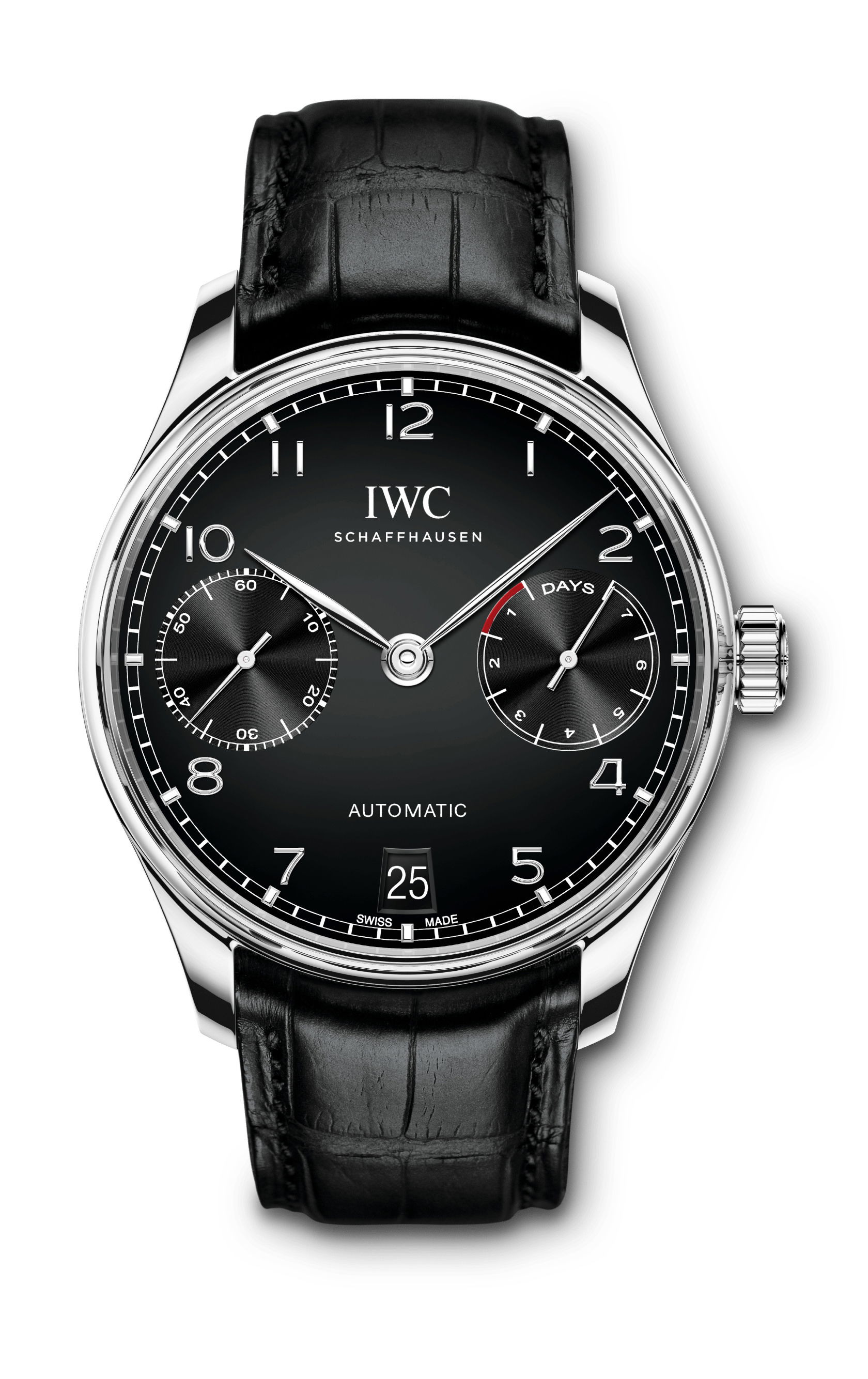 IWC Schaffhausen Portugieser Automatic luxury timepiece - detailed view