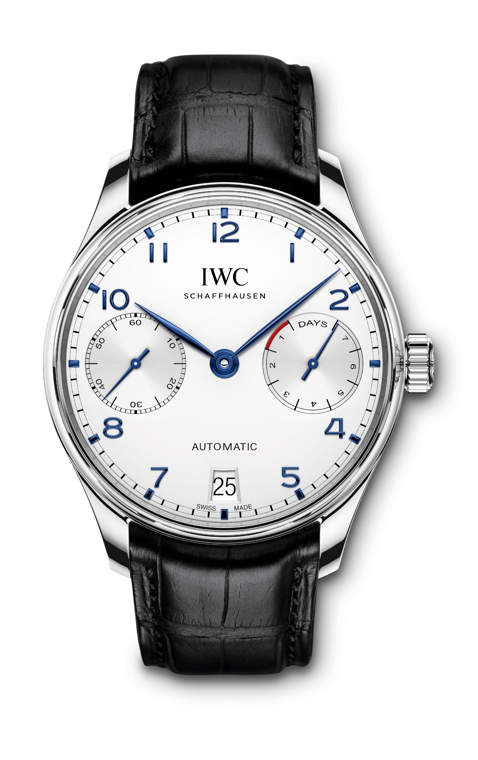 IWC Schaffhausen Portugieser Automatic luxury timepiece - detailed view