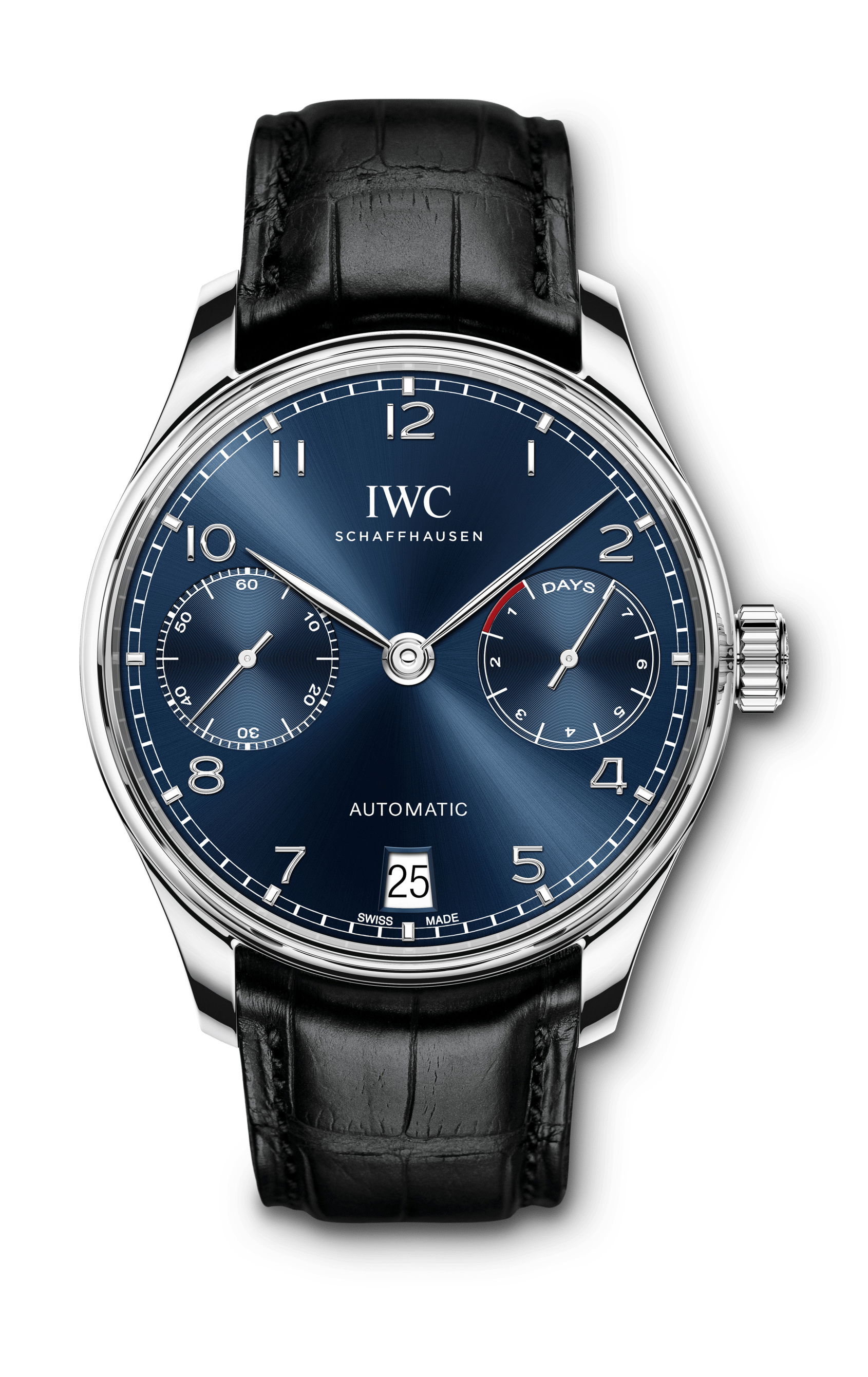 IWC Schaffhausen Portugieser Automatic luxury timepiece - detailed view