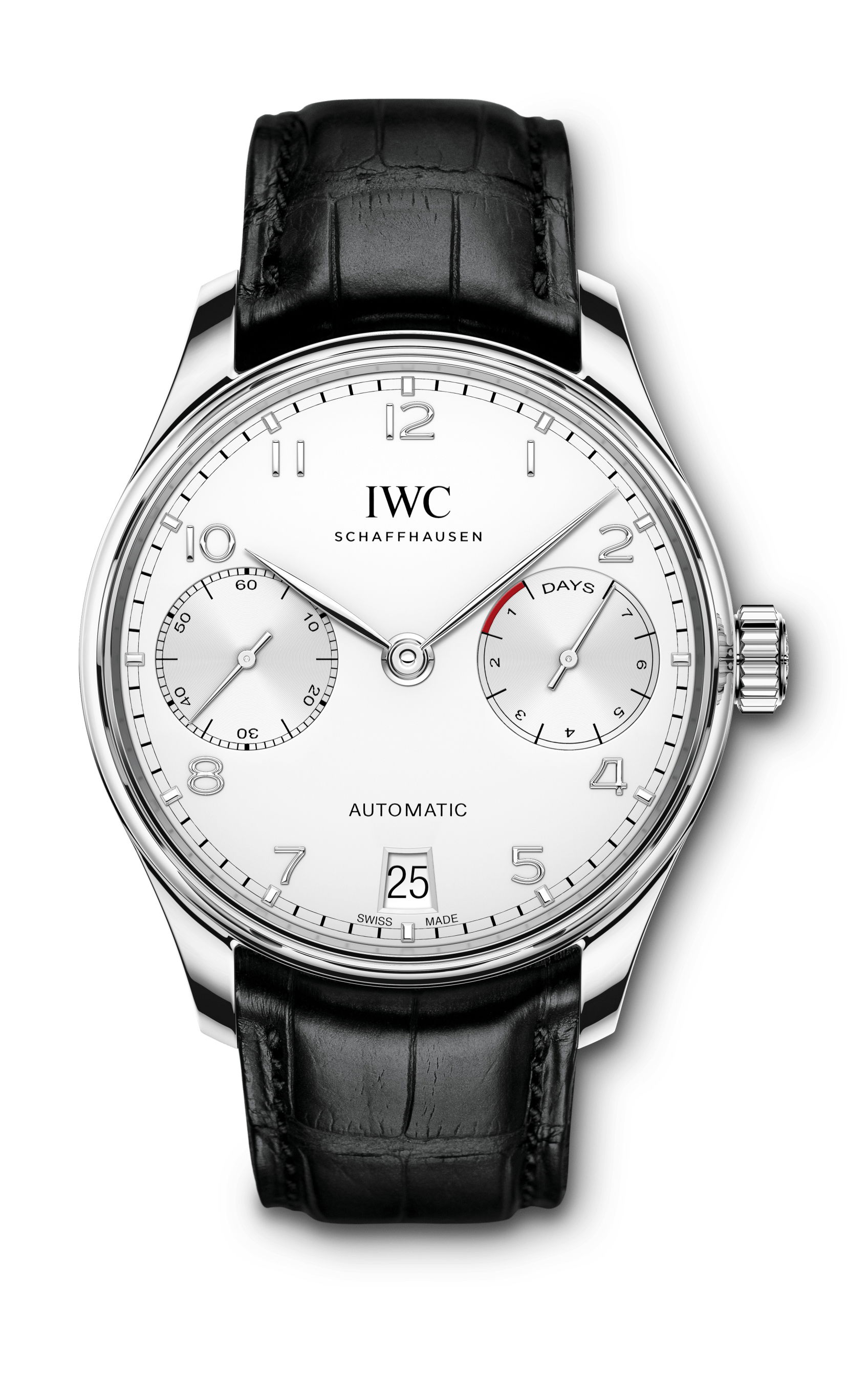 IWC Schaffhausen Portugieser Automatic luxury timepiece - detailed view