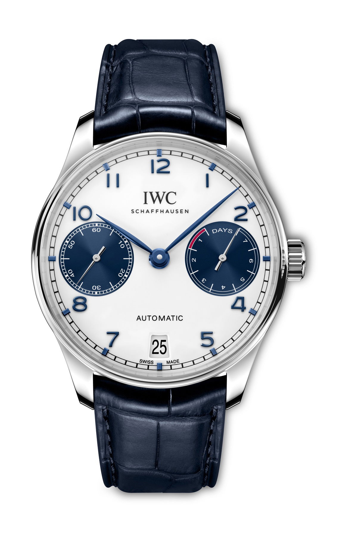 IWC Schaffhausen Portugieser Automatic luxury timepiece - detailed view