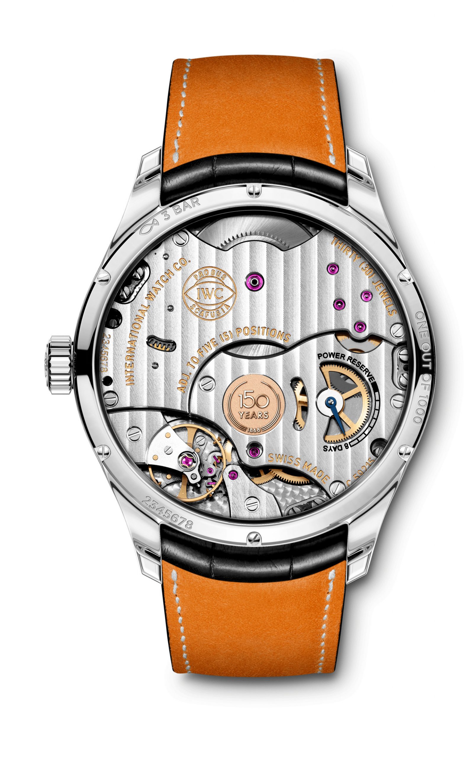 IWC Schaffhausen Portugieser Hand-Wound Eight Days Edition “150 Years” - View 2