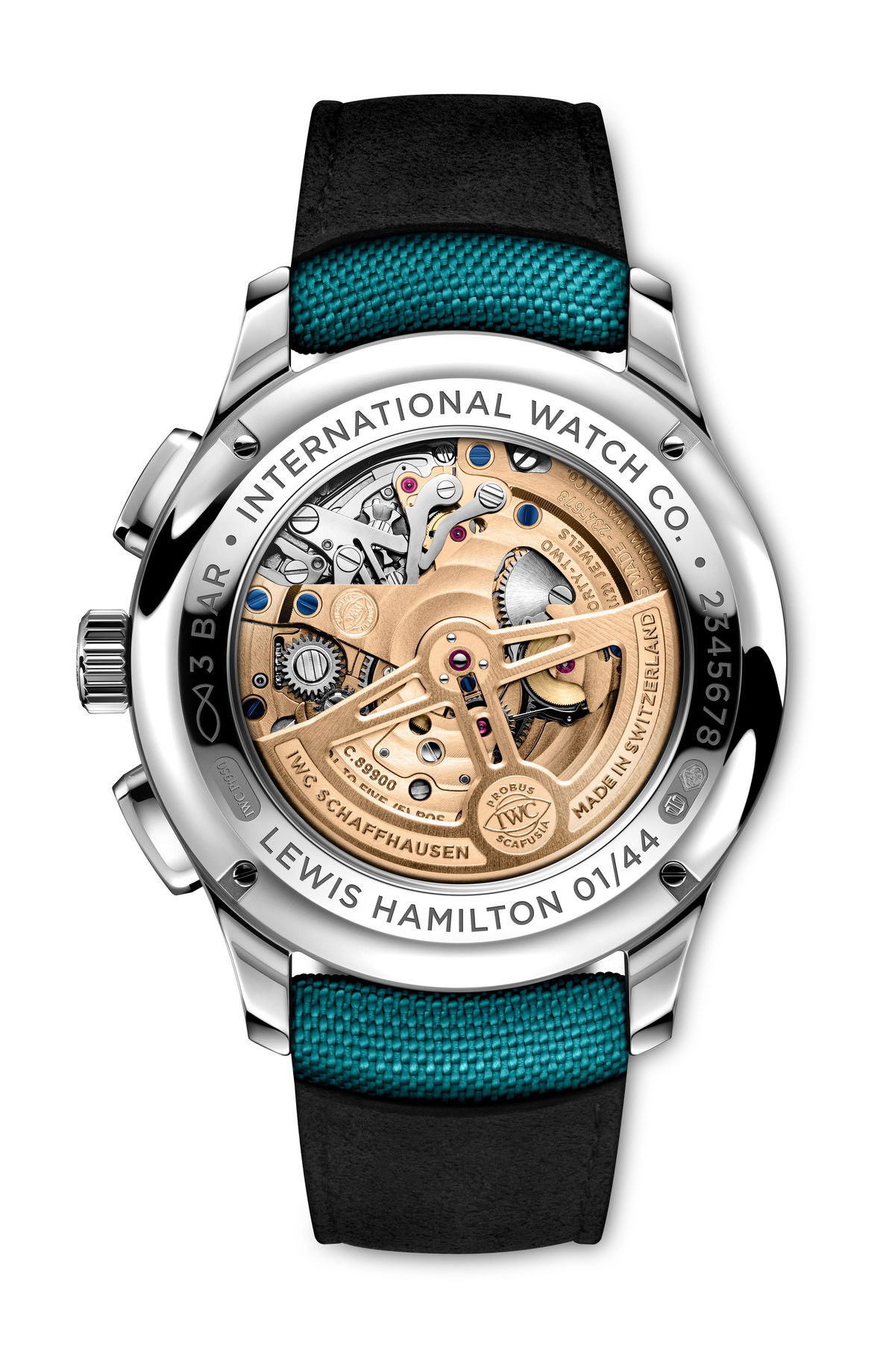 IWC Schaffhausen Portugieser Tourbillon Rétrograde Chronograph Lewis Hamilton - View 2