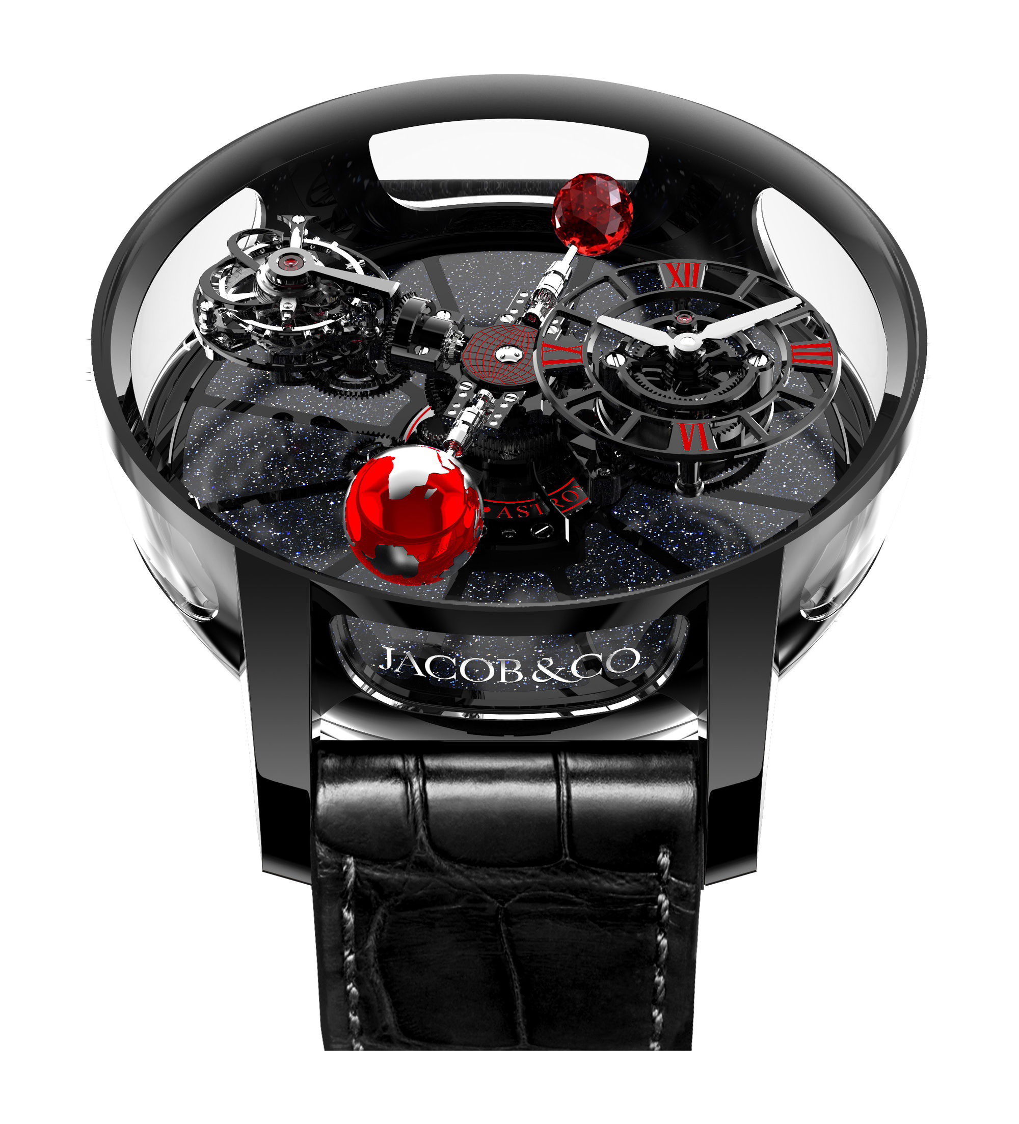 Jacob and Co Astronomia Black Ceramic watch