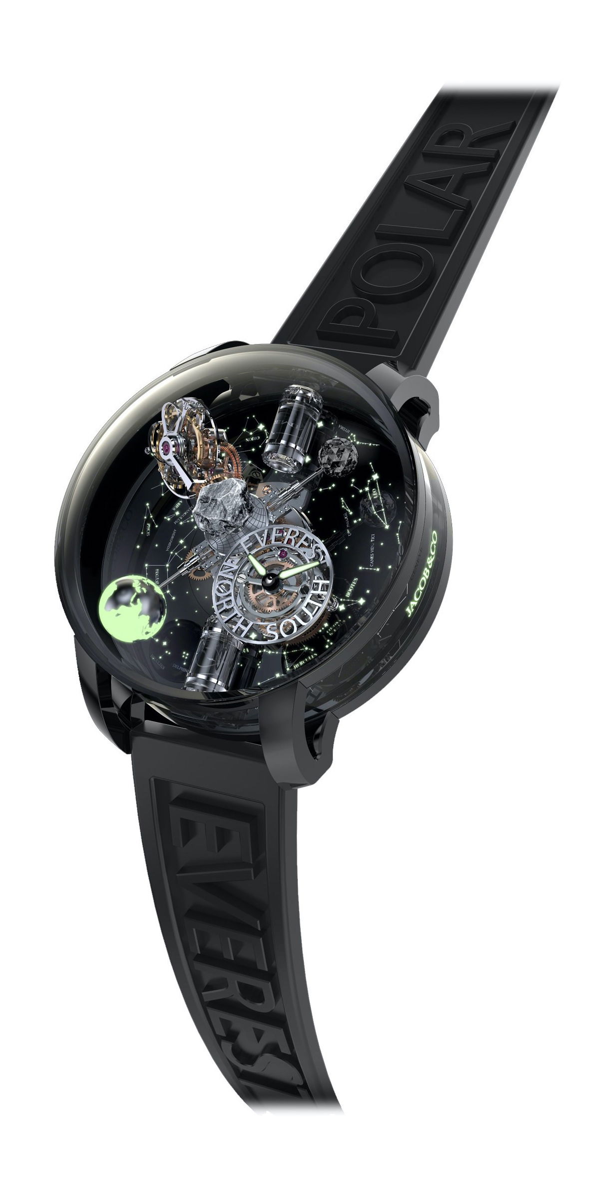 Jacob and Co Astronomia Everest Black Gold watch