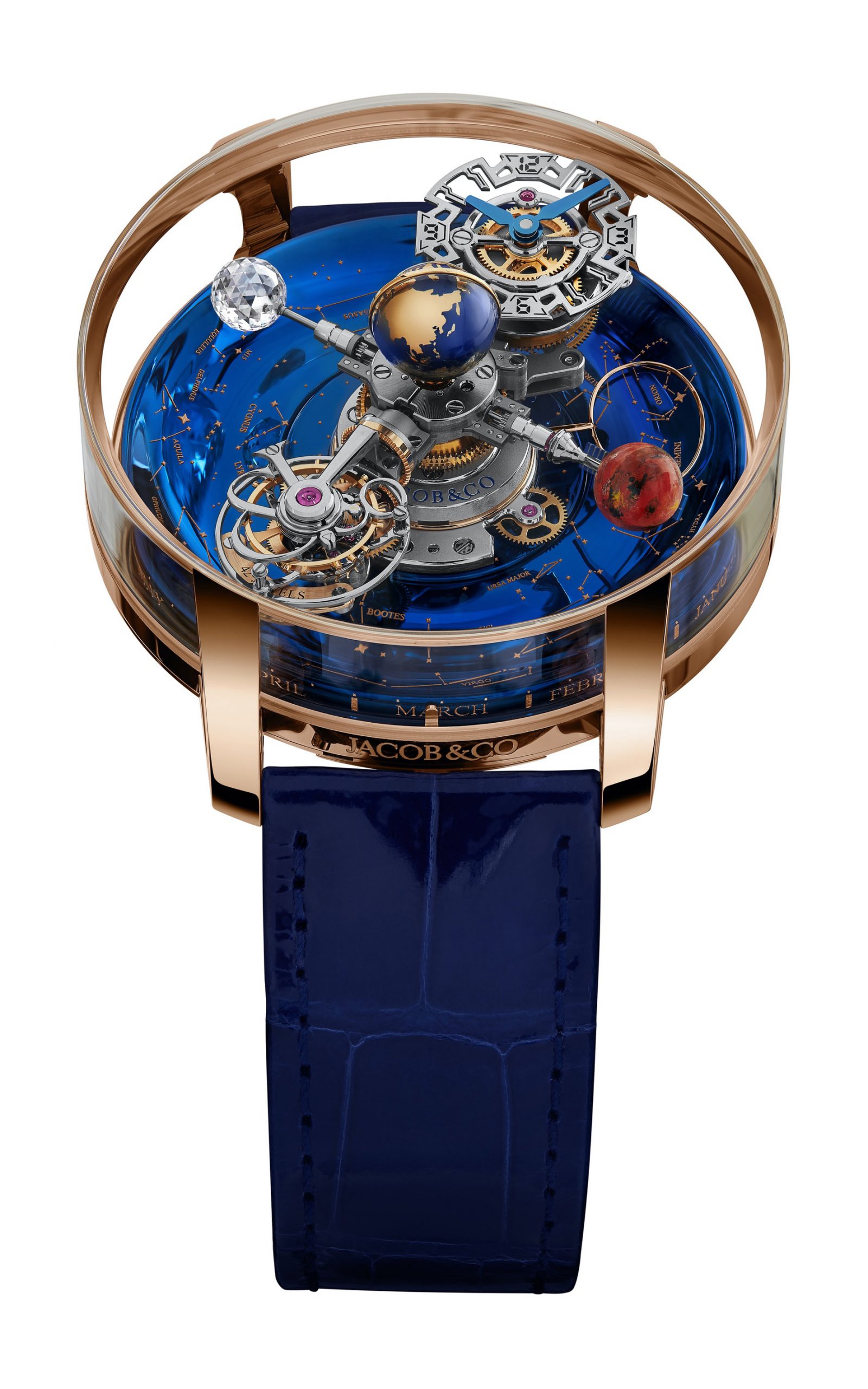 Jacob and Co Astronomia Sky Sapphire watch