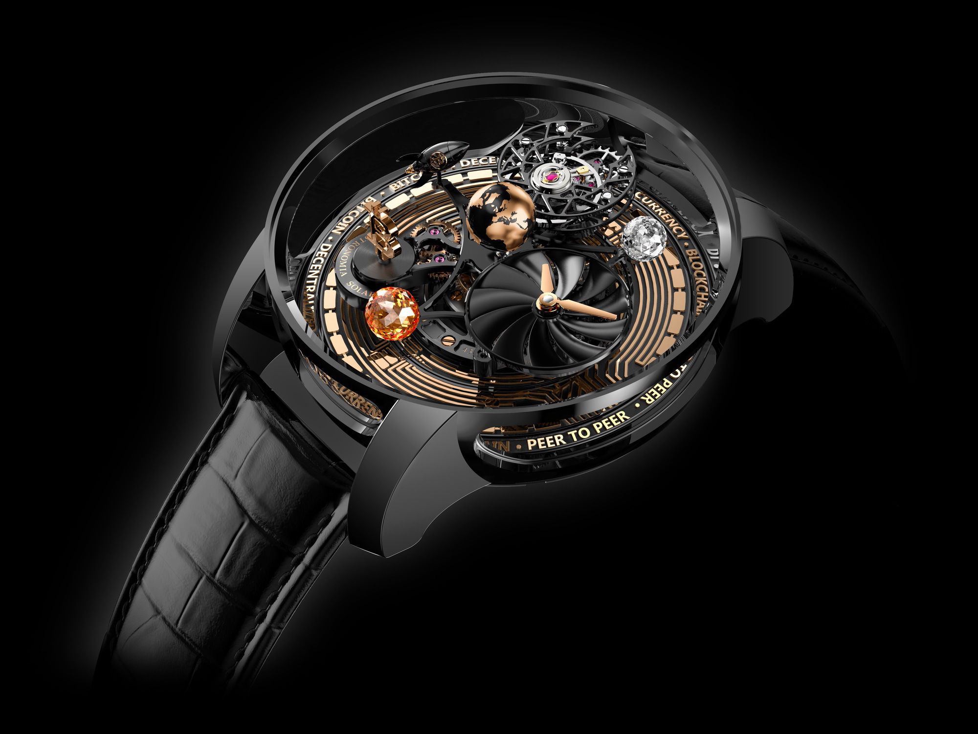 Jacob & Co Astronomia Solar Bitcoin - View 2