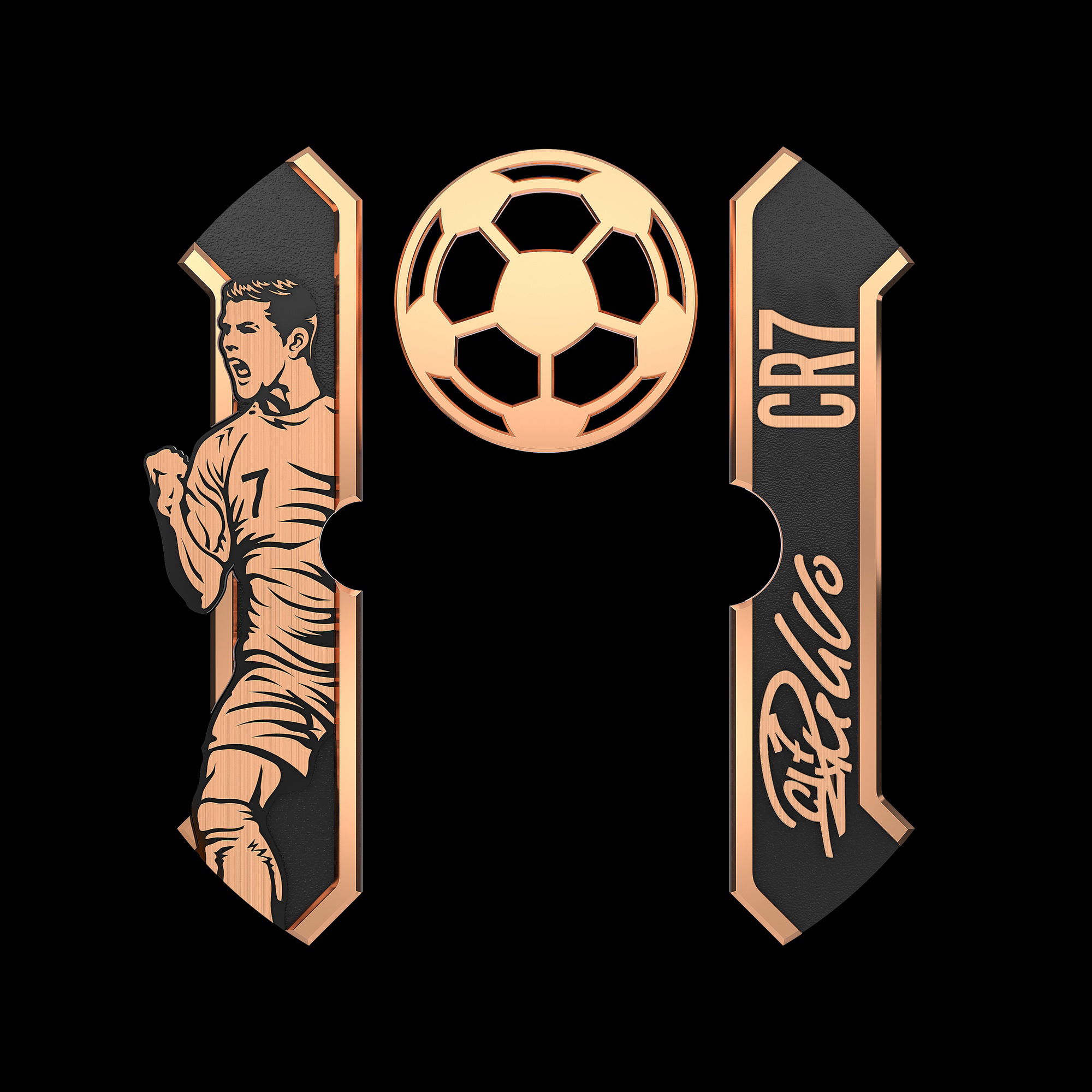 Jacob & Co Epic X Heart of CR7 Baguette - View 3