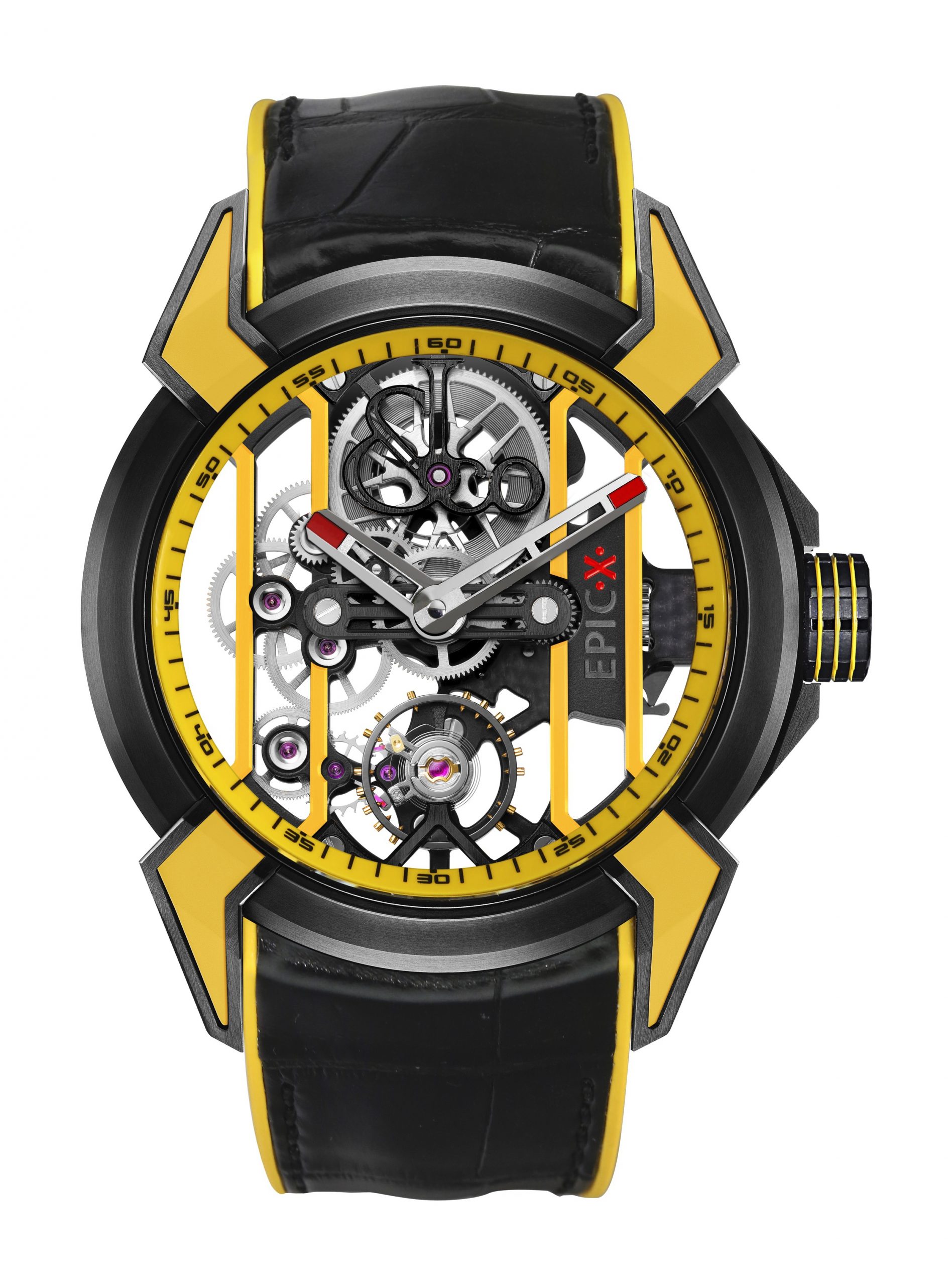 Jacob & Co Epic X Racing luxury timepiece - detailed view