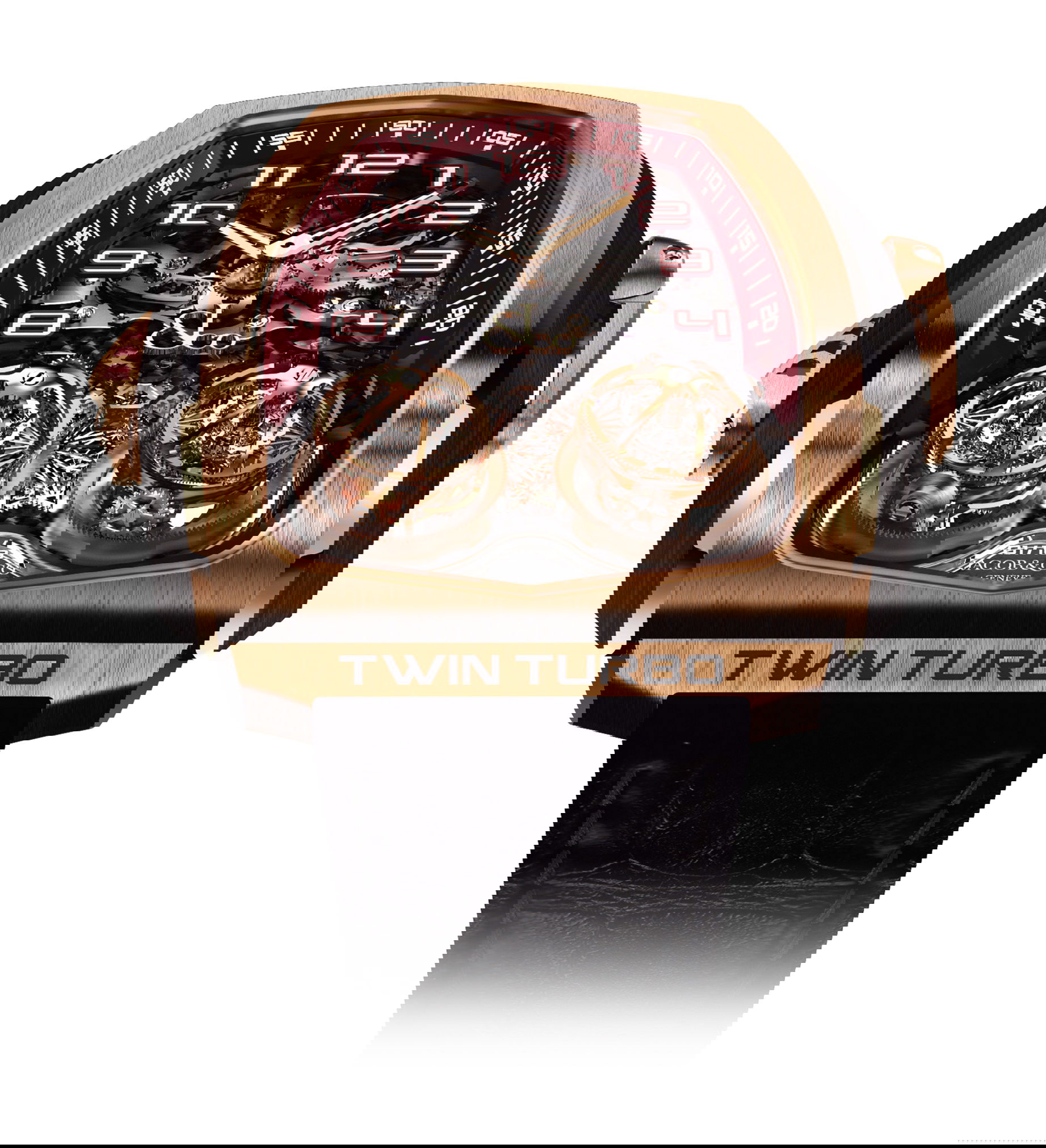 Jacob & Co Twin Turbo luxury timepiece - detailed view