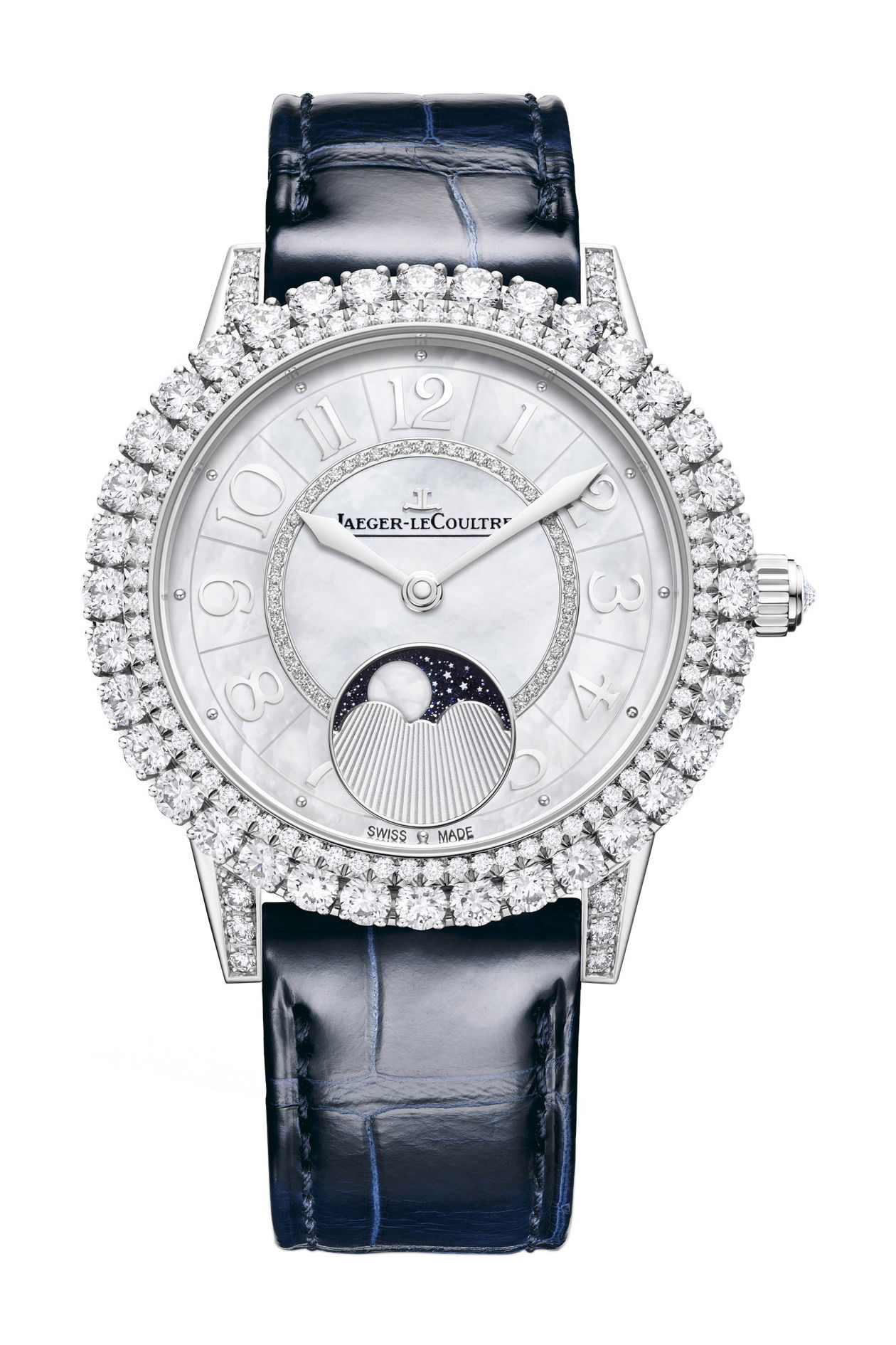 Jaeger-LeCoultre Rendez-Vous Dazzling Moon luxury timepiece - detailed view