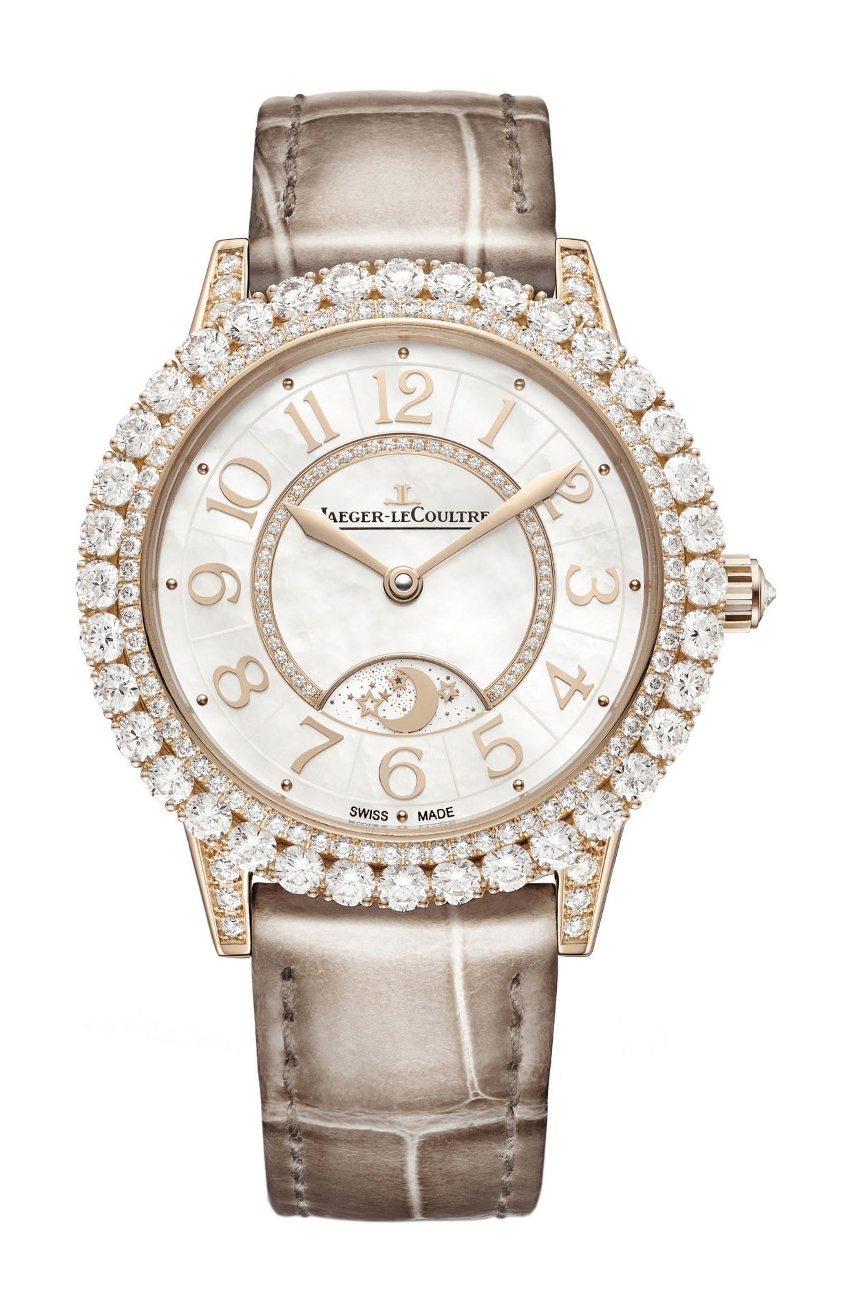 Jaeger-LeCoultre Rendez-Vous Dazzling Night & Day luxury timepiece - detailed view