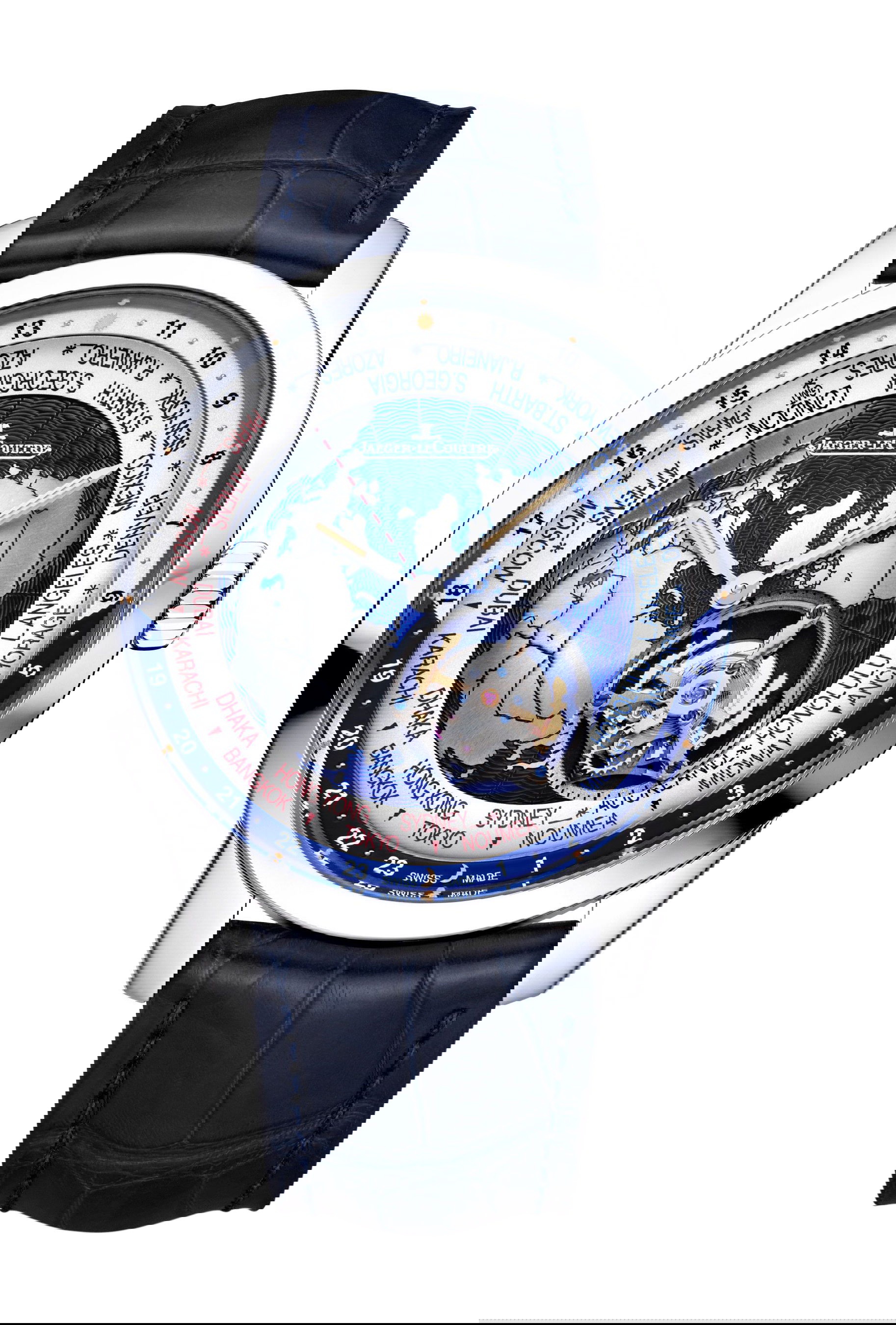 Jaeger Lecoultre GEOPHYSIC TOURBILLON UNIVERSAL TIME watch