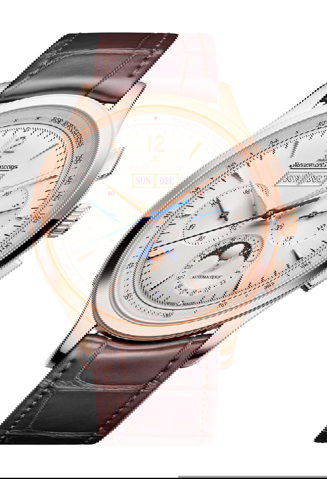 Jaeger-LeCoultre Master Control Chronograph Calendar luxury timepiece - detailed view