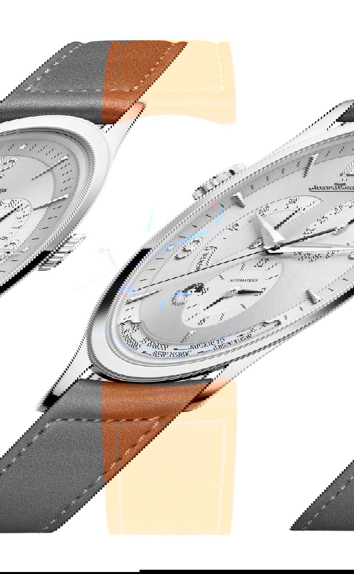 Jaeger-LeCoultre Master Control Geographic luxury timepiece - detailed view