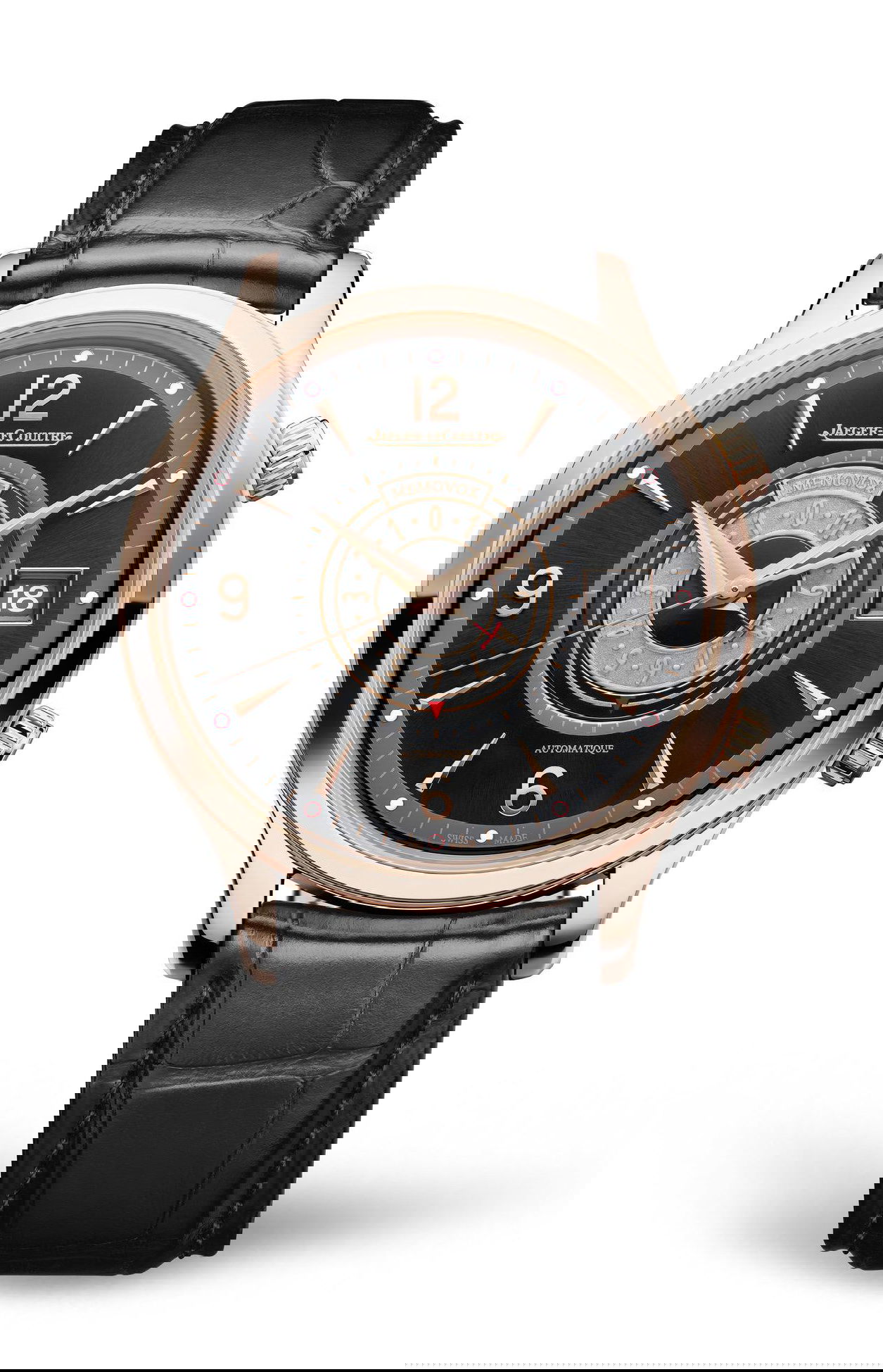 Jaeger-LeCoultre Master Control Memovox Timer luxury timepiece - detailed view