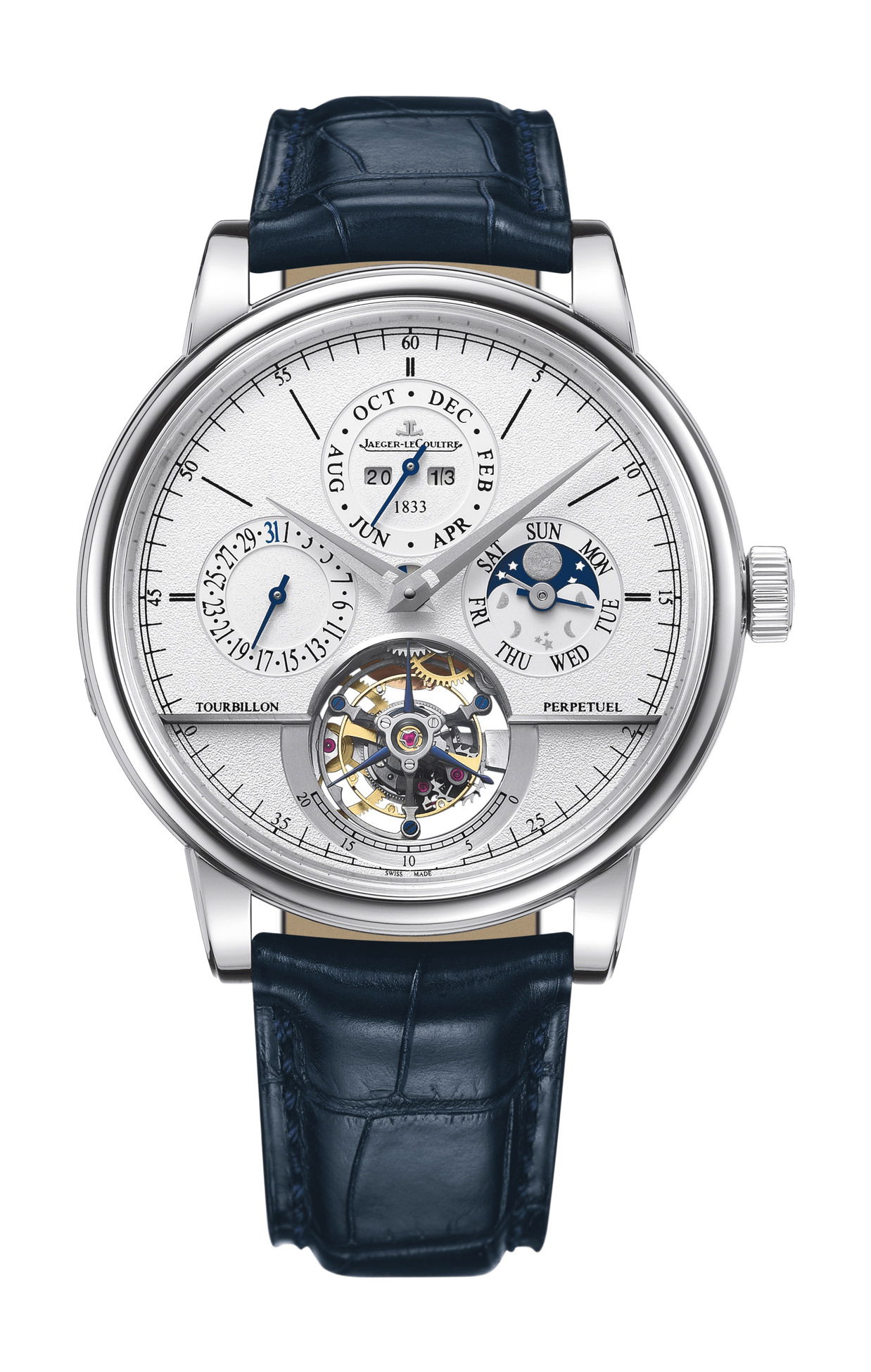 Jaeger-LeCoultre Master Grande Tradition Calibre 985 luxury timepiece - detailed view