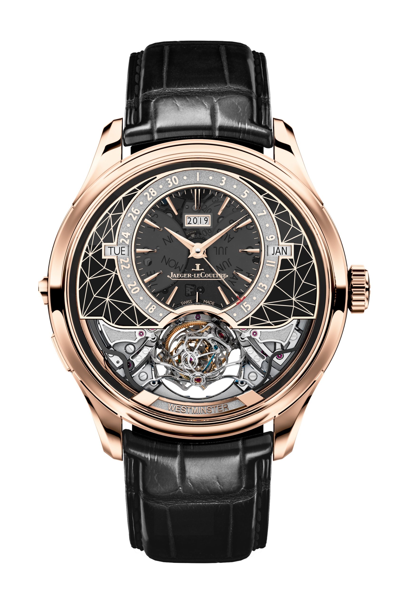 Jaeger-LeCoultre Master Hybris Artistica Calibre 184 luxury timepiece - detailed view