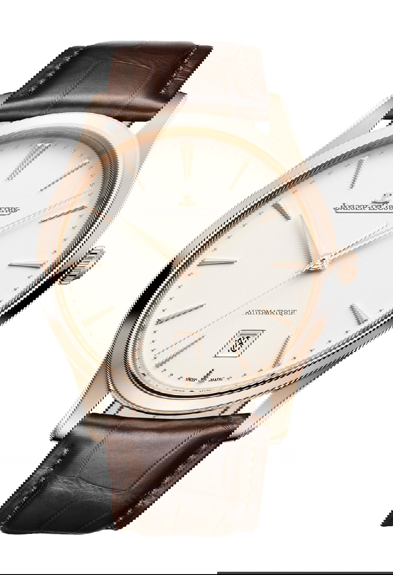 Jaeger-LeCoultre Master Ultra Thin Date luxury timepiece - detailed view