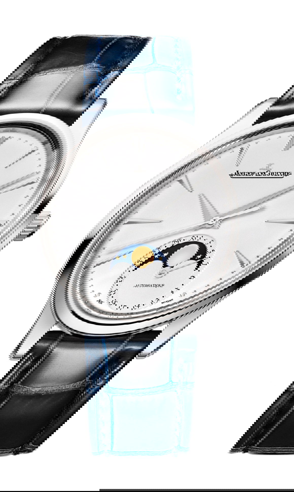 Jaeger-LeCoultre Master Ultra Thin Moon luxury timepiece - detailed view