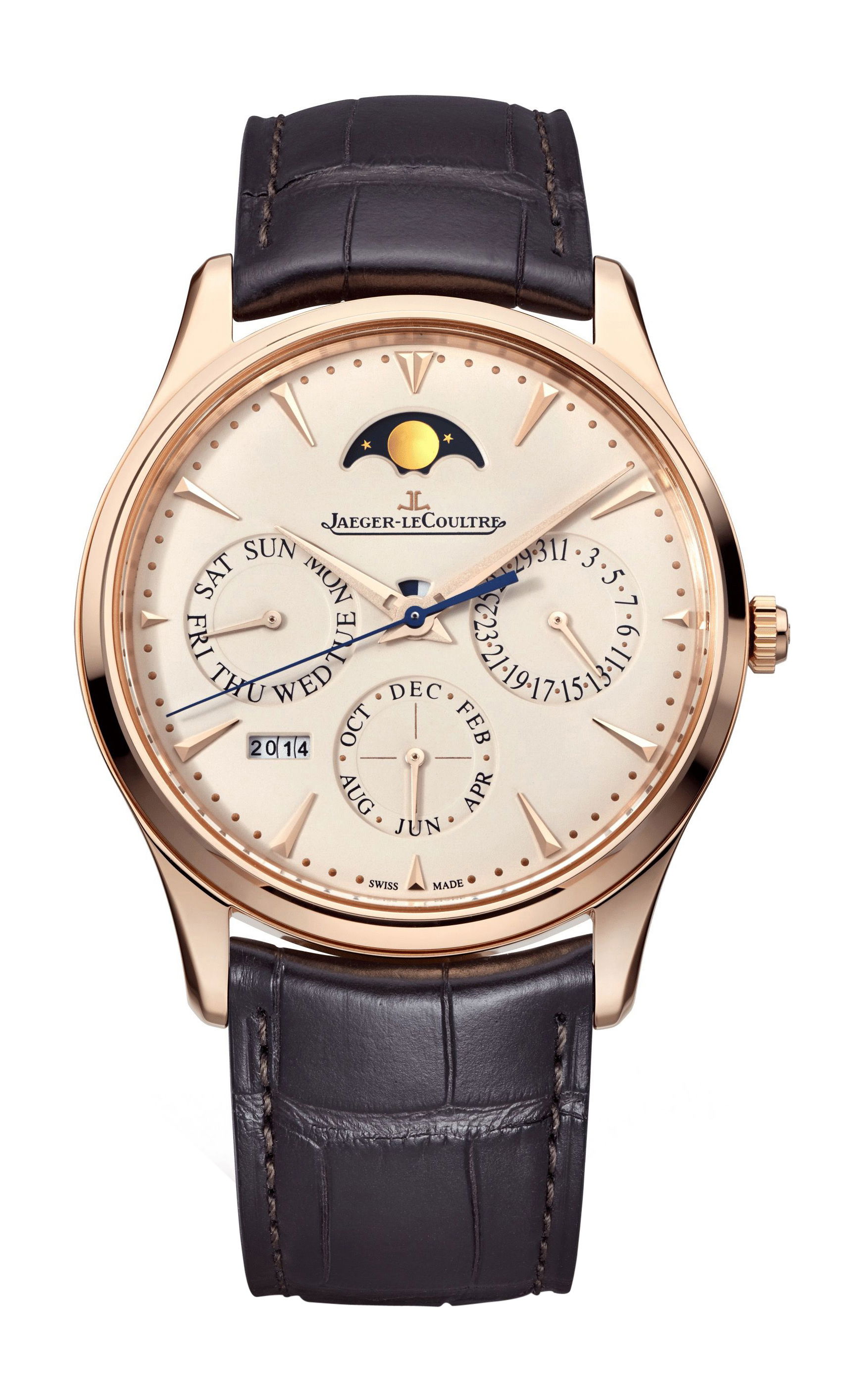 Jaeger-LeCoultre Master Ultra Thin Perpetual Calendar luxury timepiece - detailed view