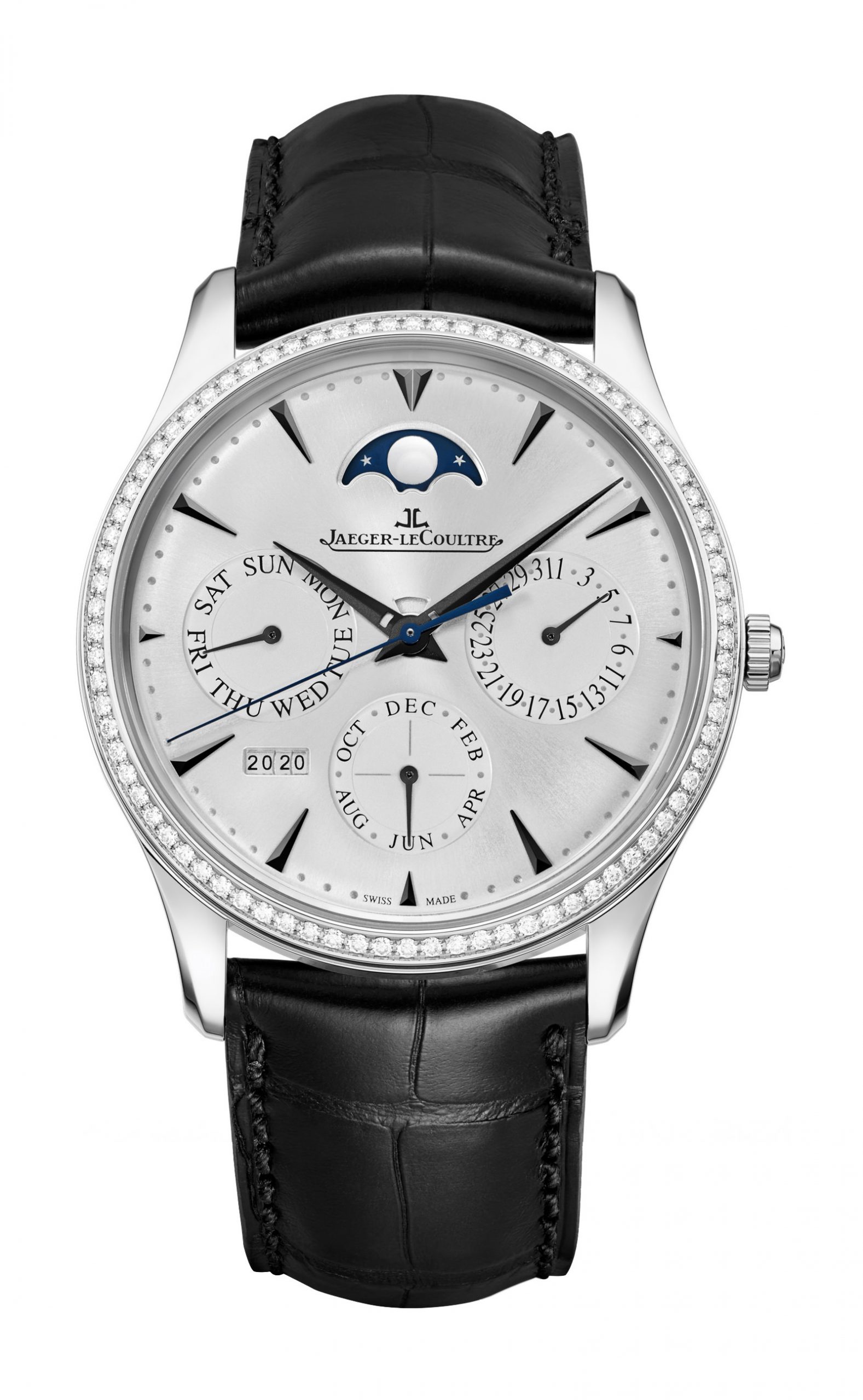 Jaeger-LeCoultre Master Ultra Thin Perpetual luxury timepiece - detailed view