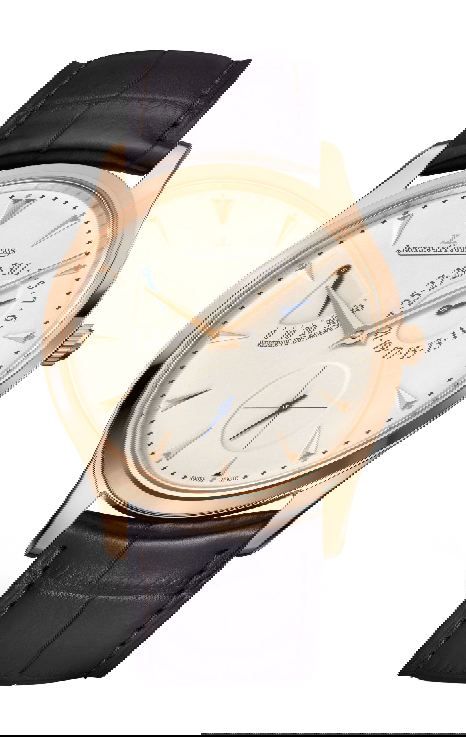 Jaeger-LeCoultre Master Ultra Thin Power Reserve luxury timepiece - detailed view
