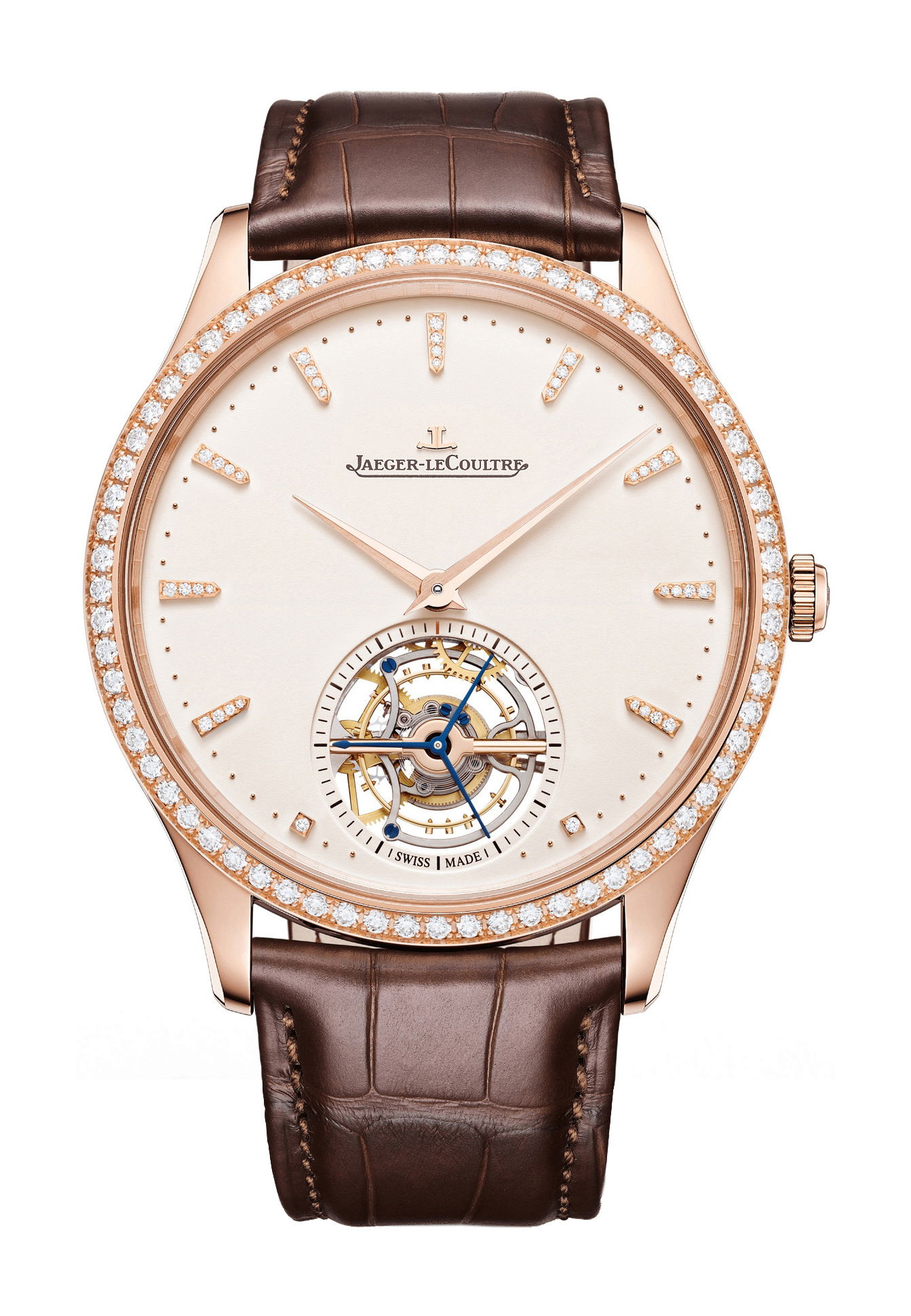 Jaeger-LeCoultre Master Ultra Thin Tourbillon luxury timepiece - detailed view
