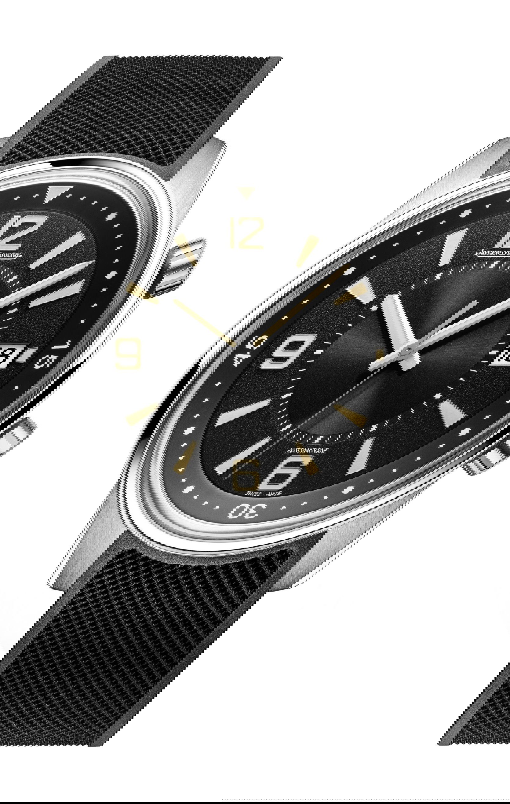 Jaeger-LeCoultre Polaris Date luxury timepiece - detailed view