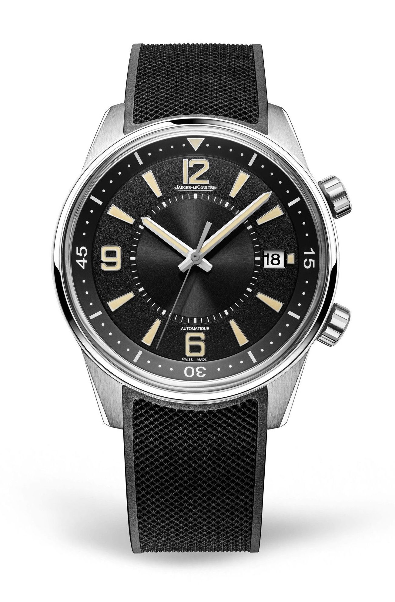 Jaeger-LeCoultre Polaris Date luxury timepiece - detailed view