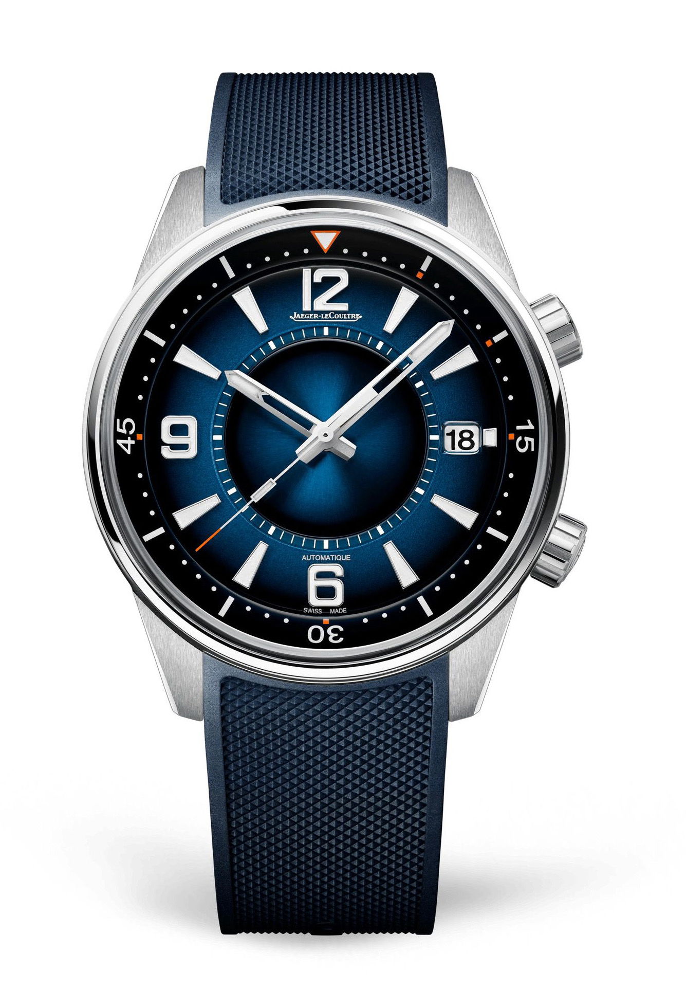 Jaeger-LeCoultre Polaris Date luxury timepiece - detailed view