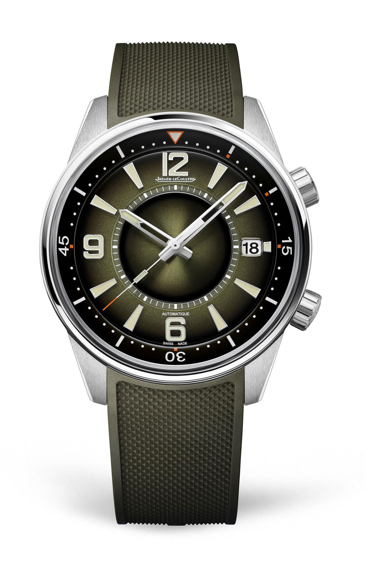 Jaeger-LeCoultre Polaris Date luxury timepiece - detailed view