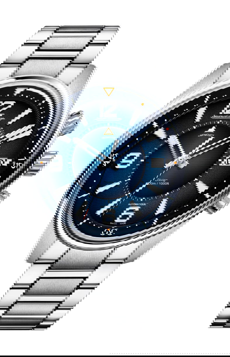 Jaeger-LeCoultre Polaris Mariner Memovox luxury timepiece - detailed view
