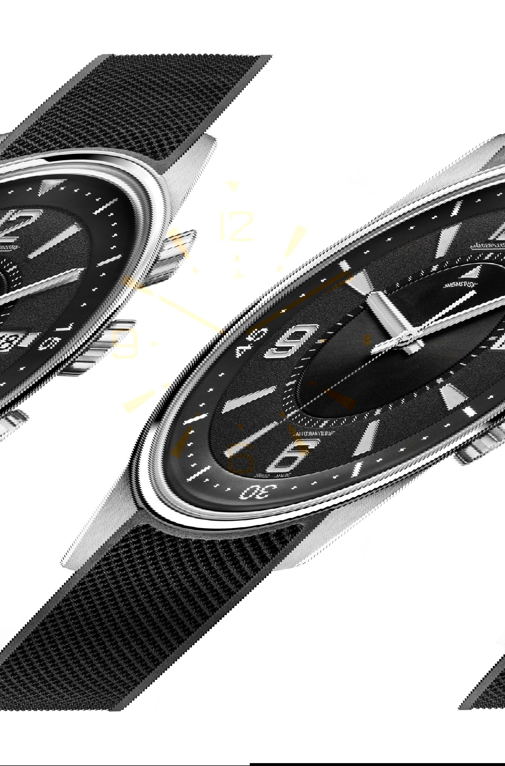 Jaeger-LeCoultre POLARIS MEMOVOX luxury timepiece - detailed view