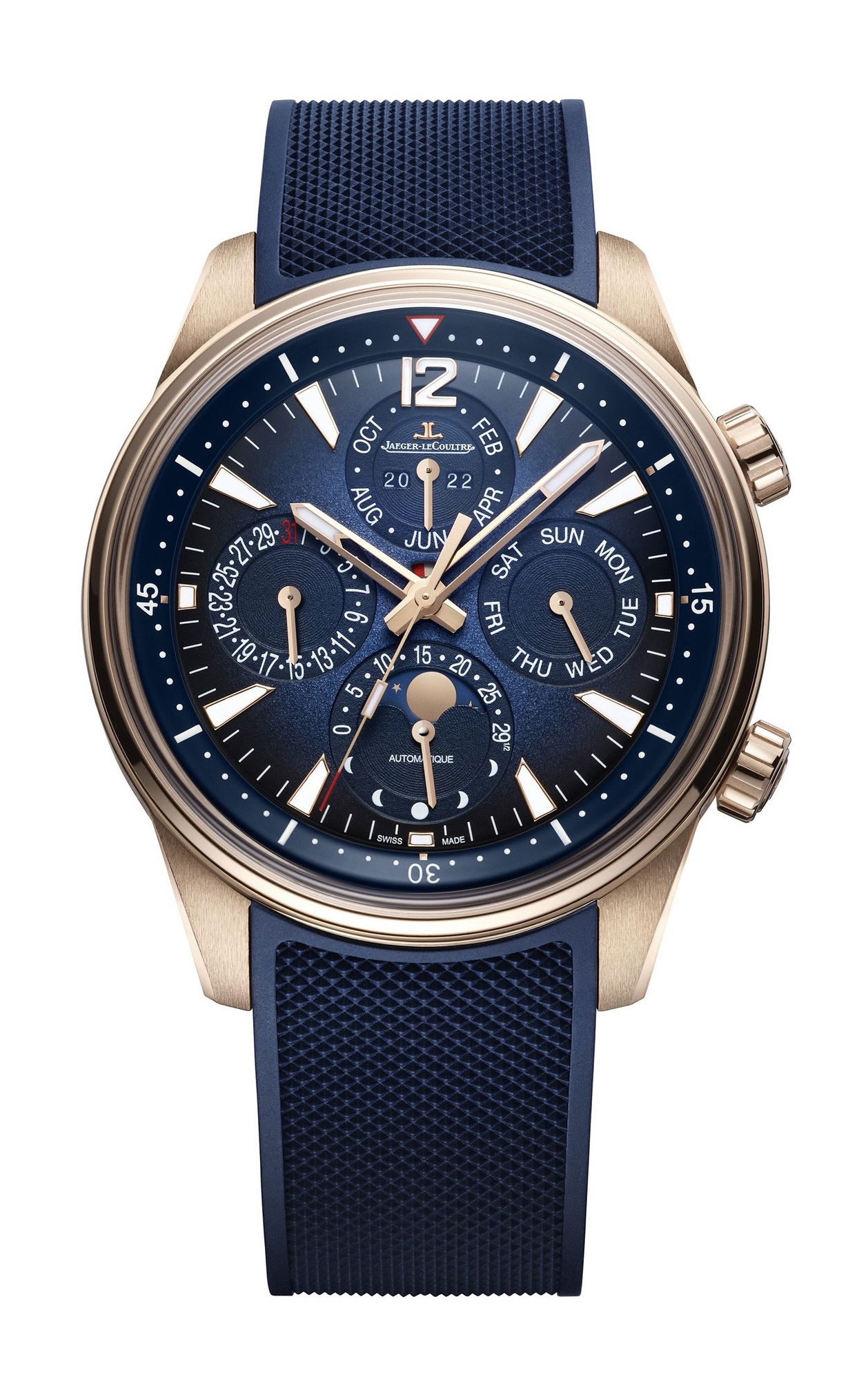 Jaeger-LeCoultre Polaris Perpetual Calendar luxury timepiece - detailed view