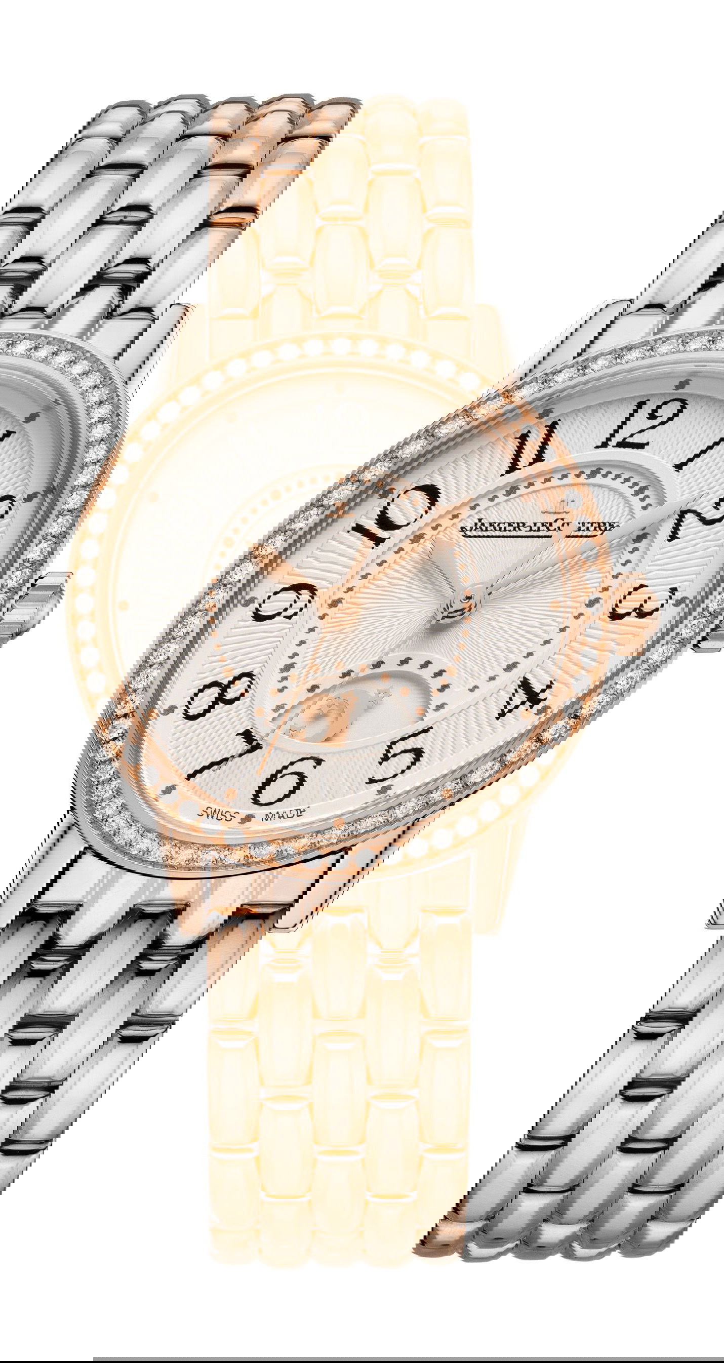 Jaeger-LeCoultre Rendez-Vous Classic Night & Day luxury timepiece - detailed view
