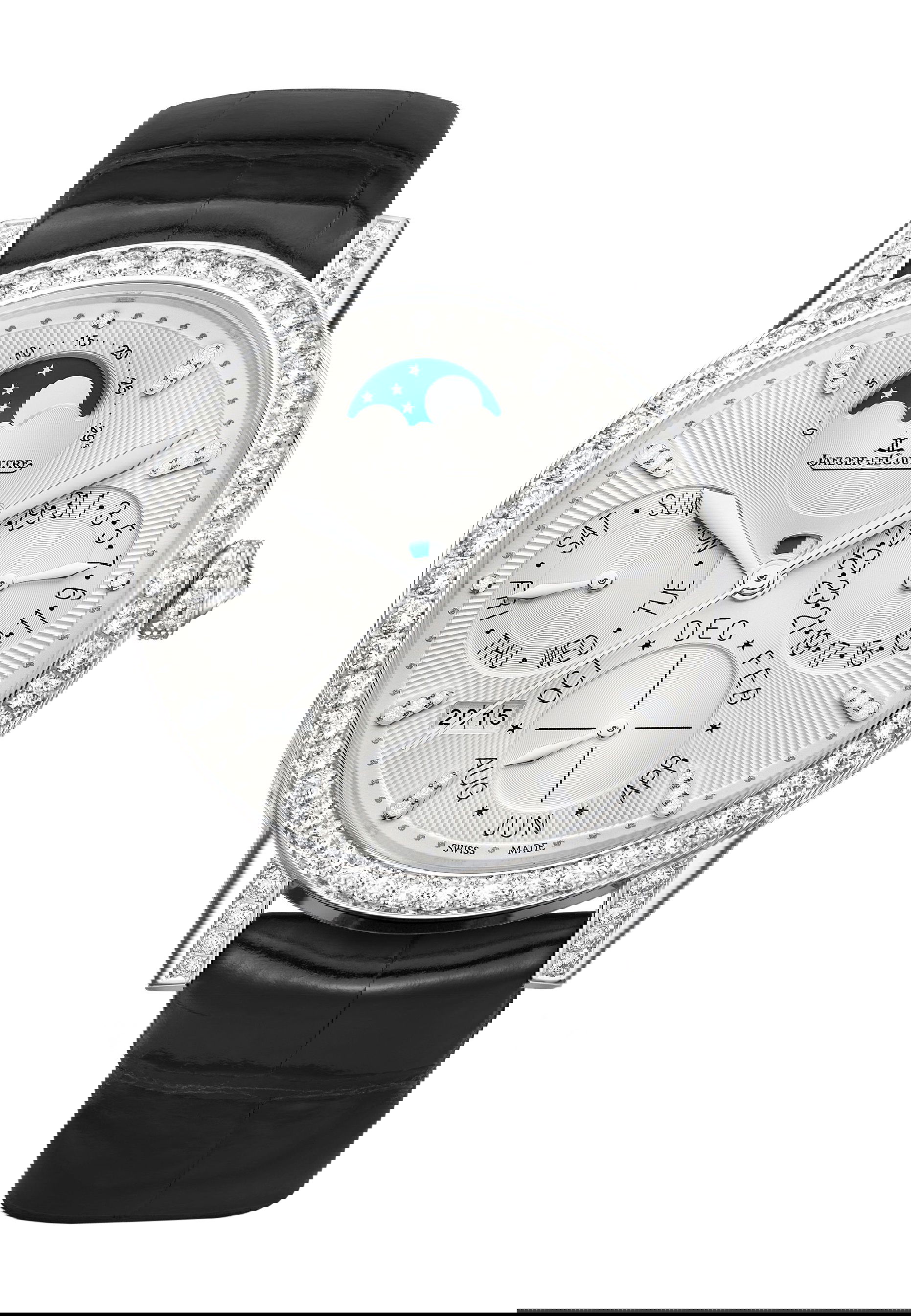 Jaeger-LeCoultre Rendez-Vous Perpetual Calendar luxury timepiece - detailed view