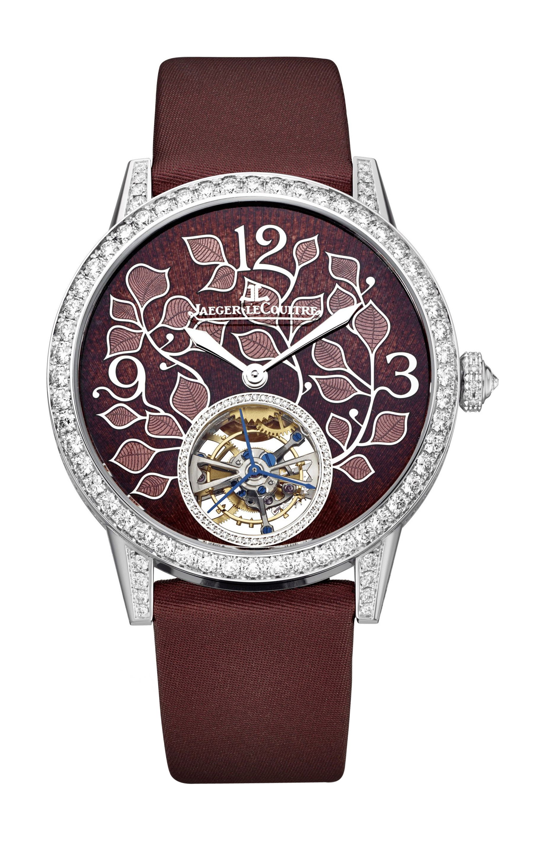Jaeger-LeCoultre RENDEZ-VOUS TOURBILLON ENAMEL luxury timepiece - detailed view