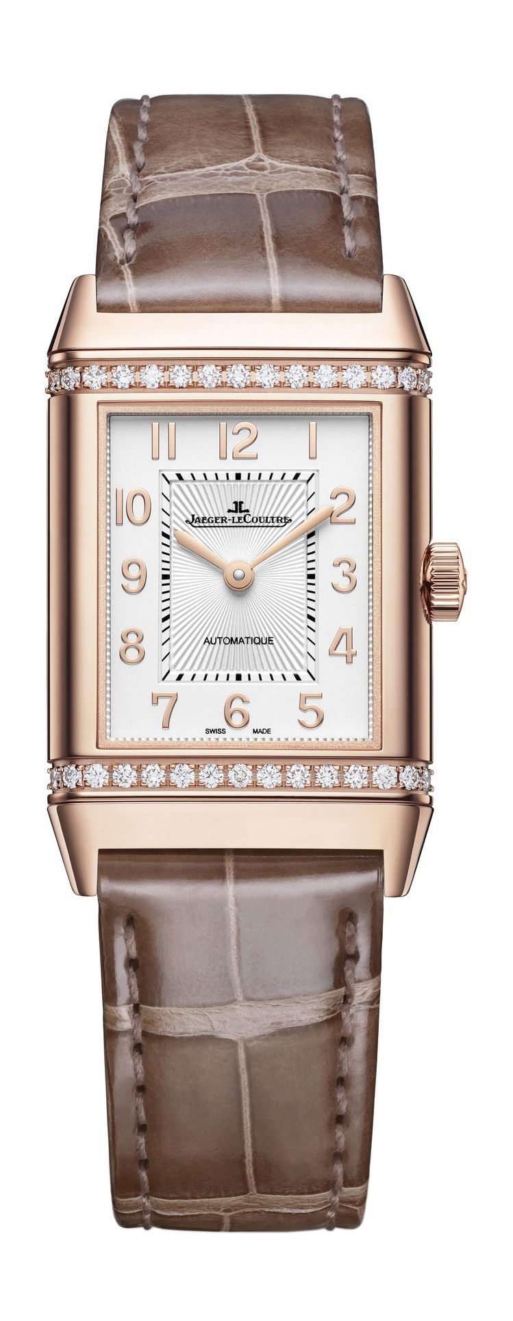 Jaeger-LeCoultre Reverso Classic Duetto luxury timepiece - detailed view
