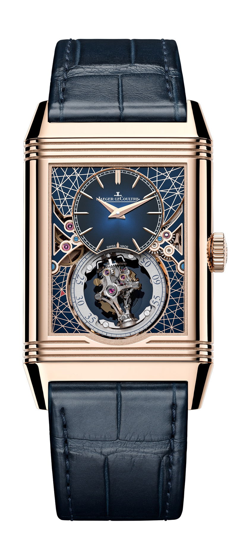 Jaeger-LeCoultre Reverso Hybris Artistica Calibre 179 luxury timepiece - detailed view