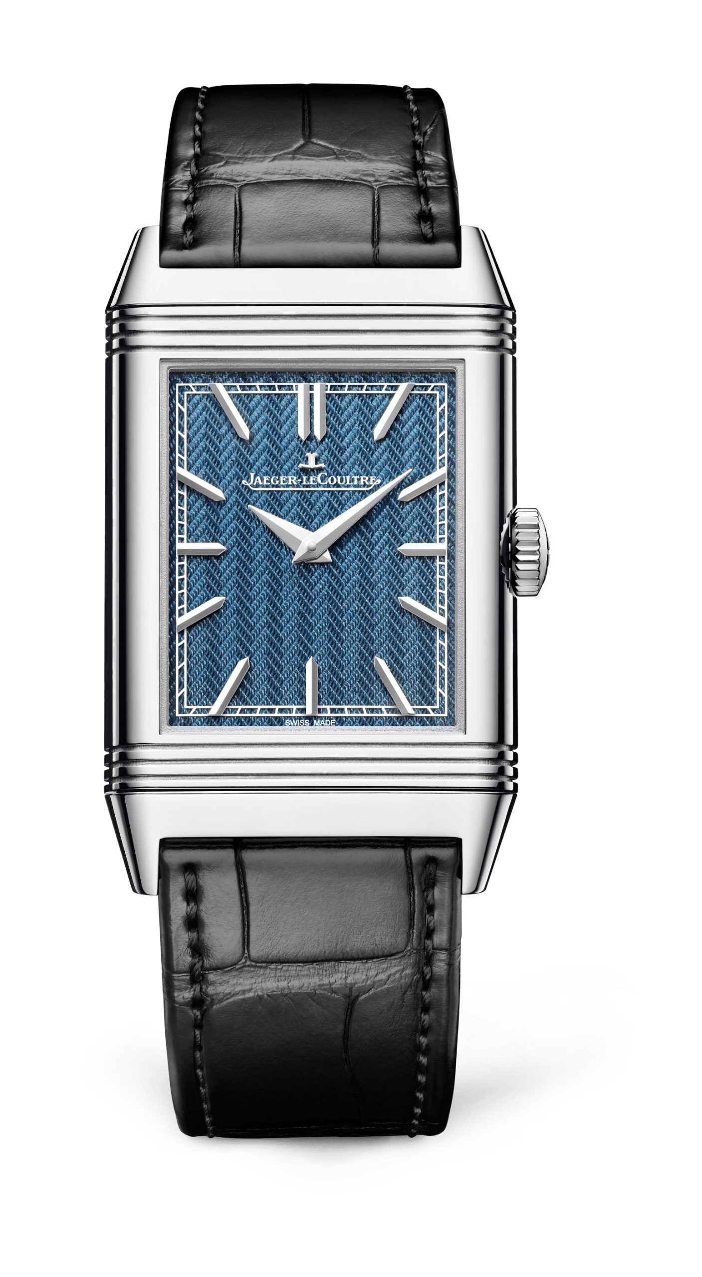 Jaeger-LeCoultre Reverso Tribute Enamel Hidden Treasure – Courbet luxury timepiece - detailed view