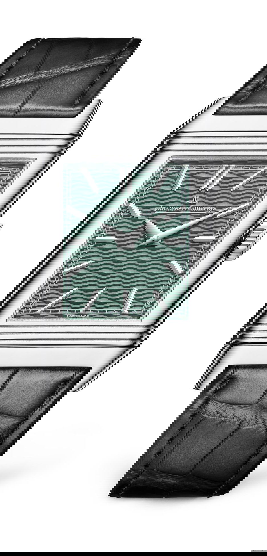 Jaeger-LeCoultre Reverso Tribute Enamel – Hokusai ‘Kirifuri Waterfall’ luxury timepiece - detailed view