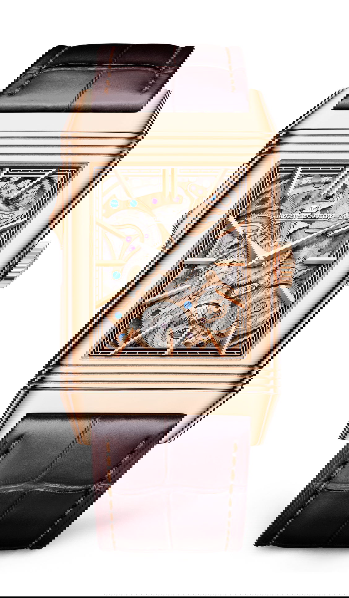Jaeger-LeCoultre Reverso Tribute Minute Repeater luxury timepiece - detailed view