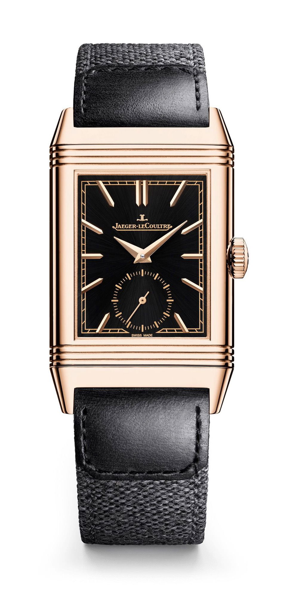 Jaeger-LeCoultre Reverso Tribute Monoface Small Seconds luxury timepiece - detailed view
