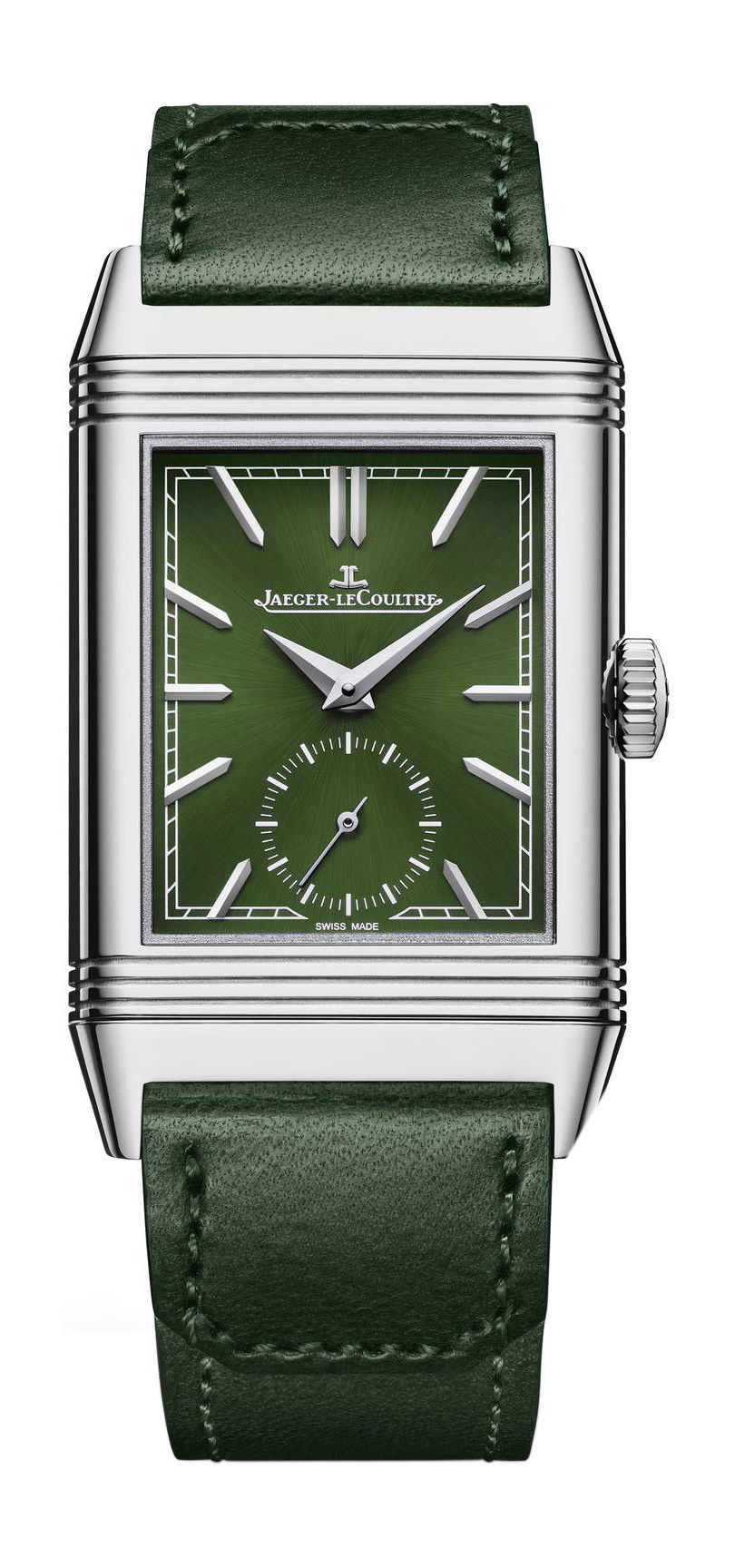 Jaeger-LeCoultre Reverso Tribute Small seconds luxury timepiece - detailed view