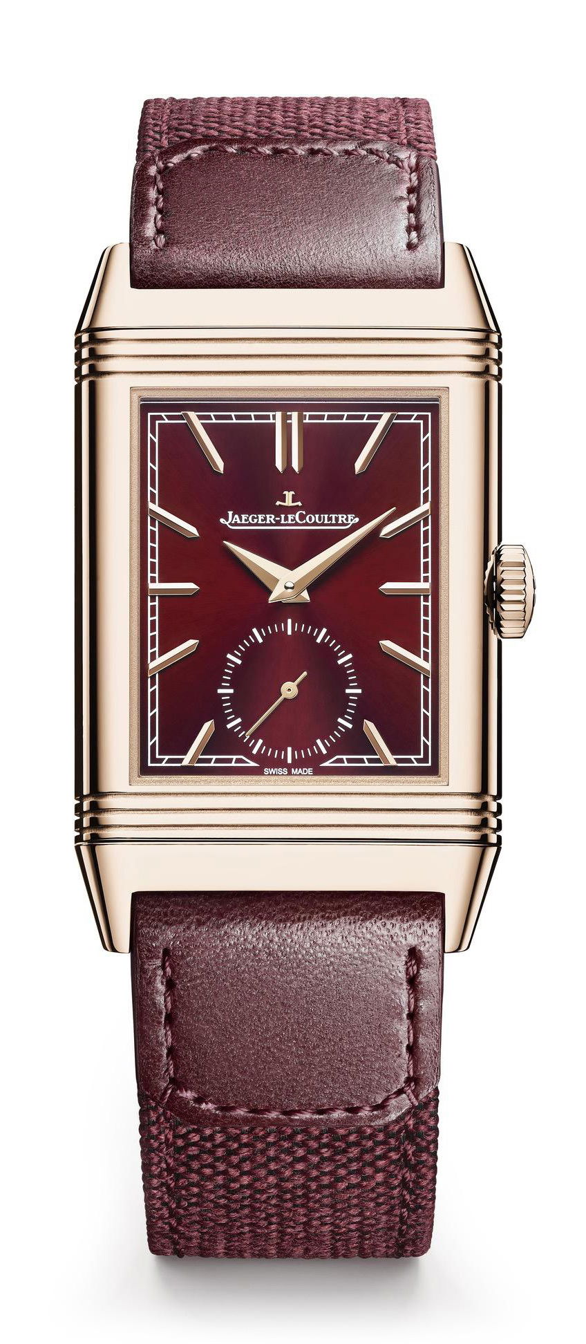 Jaeger-LeCoultre Reverso Tribute Small Seconds luxury timepiece - detailed view