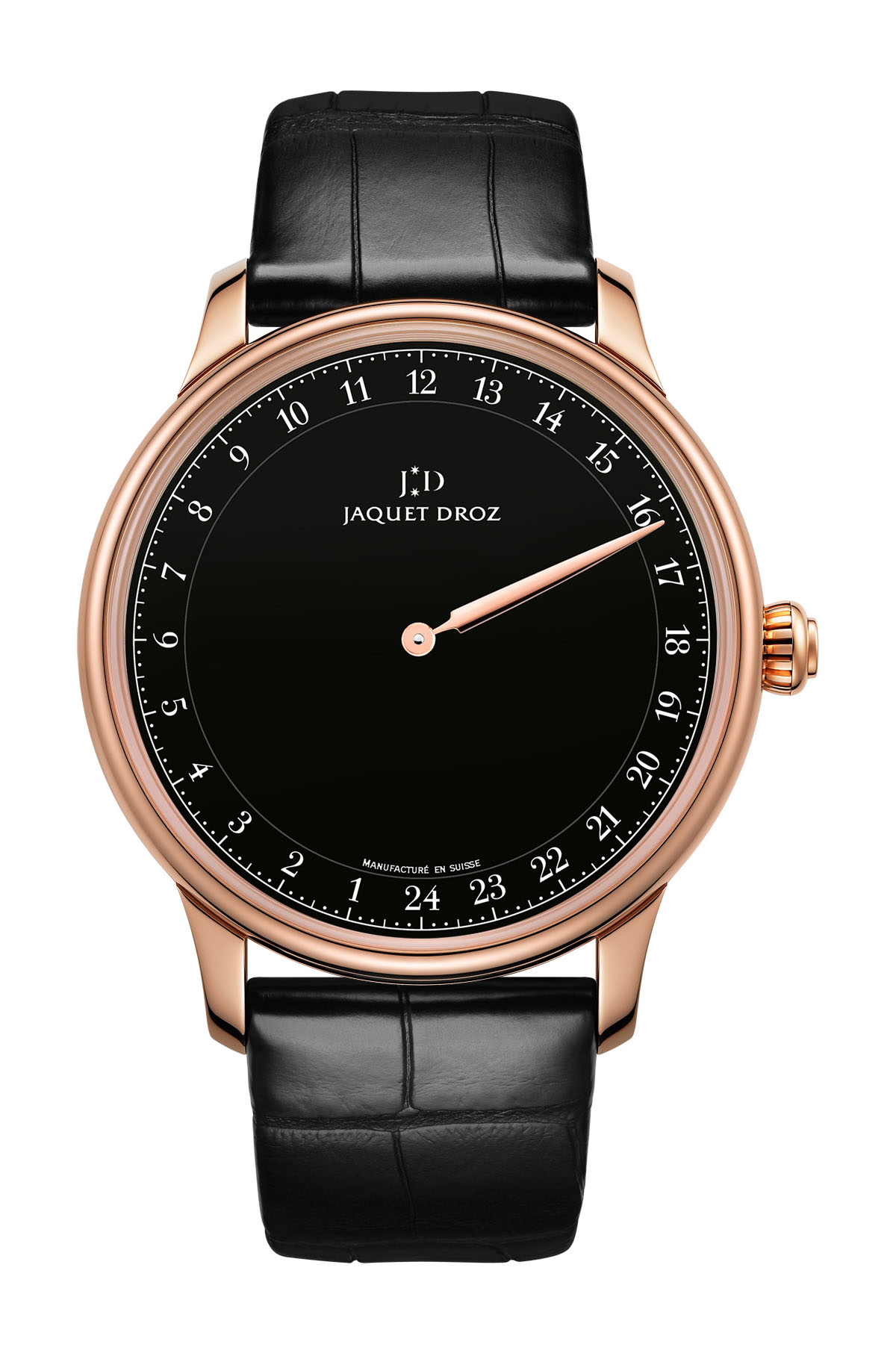 Jaquet Droz GRANDE HEURE EMAIL NOIR watch
